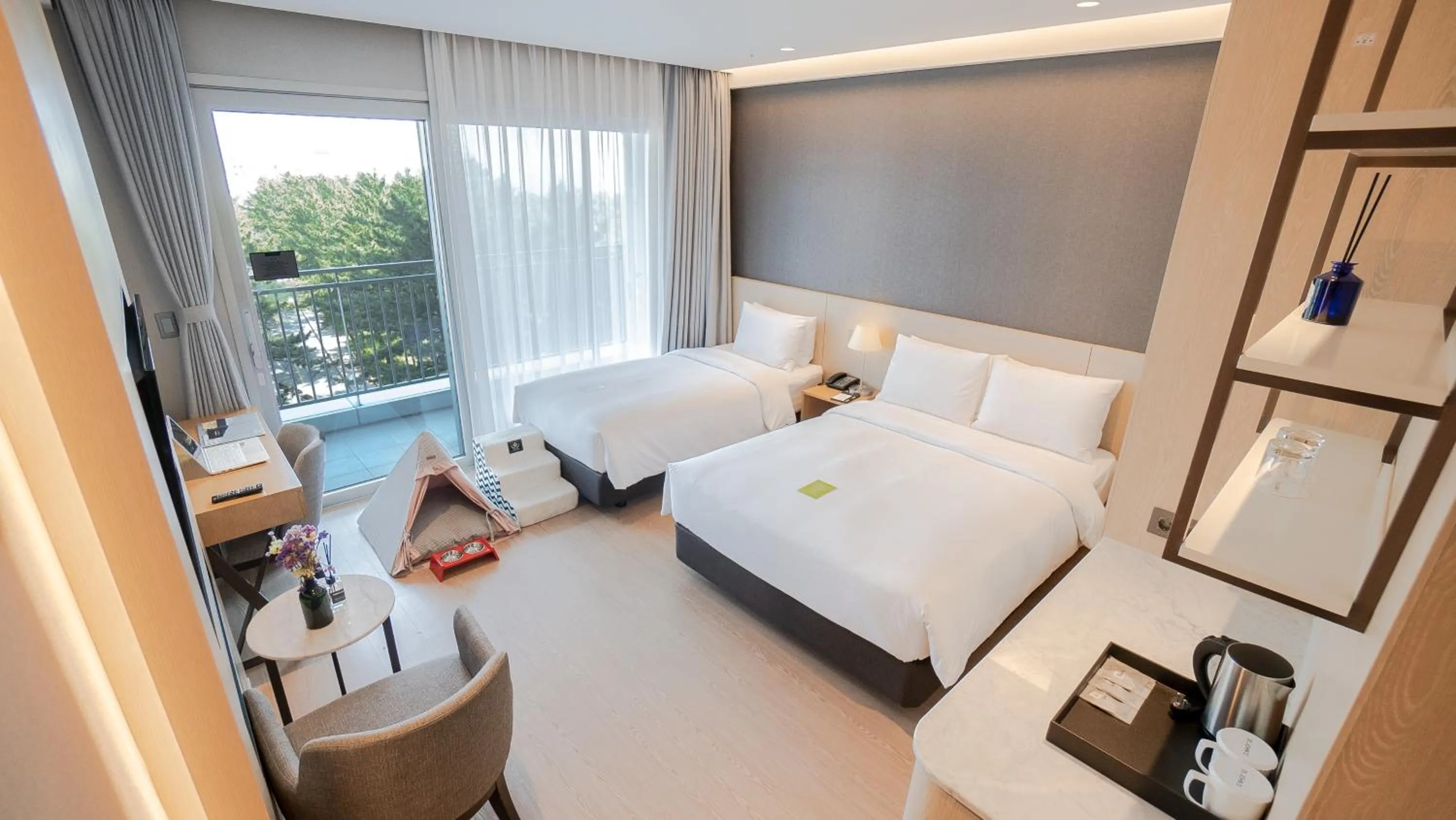 Animals, Bed in St. John's Hotel