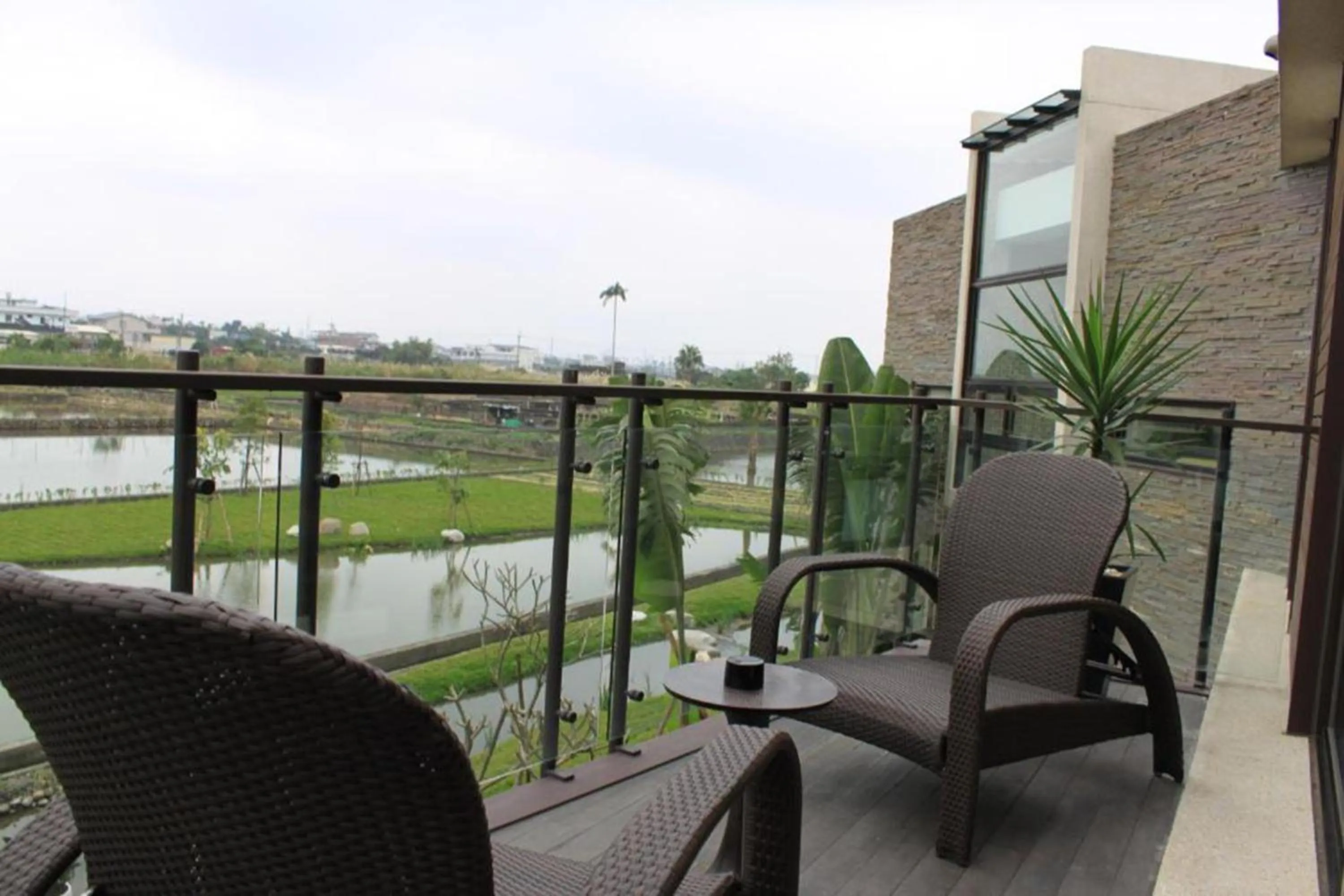 Balcony/Terrace in Aqua Star Villa Homestay