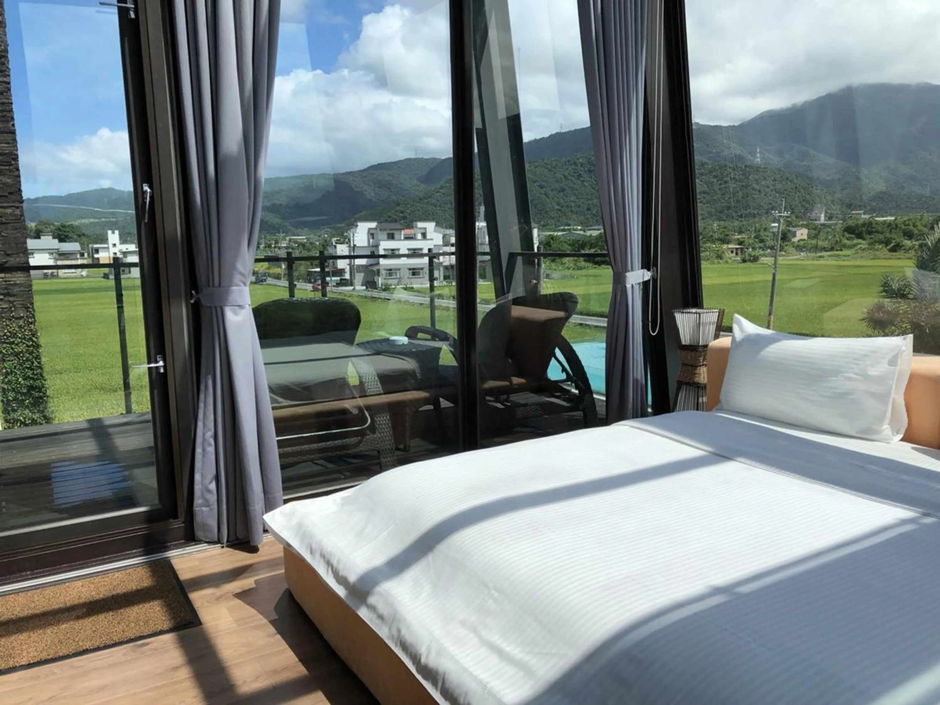 Mountain view, Bed in Aqua Star Villa Homestay