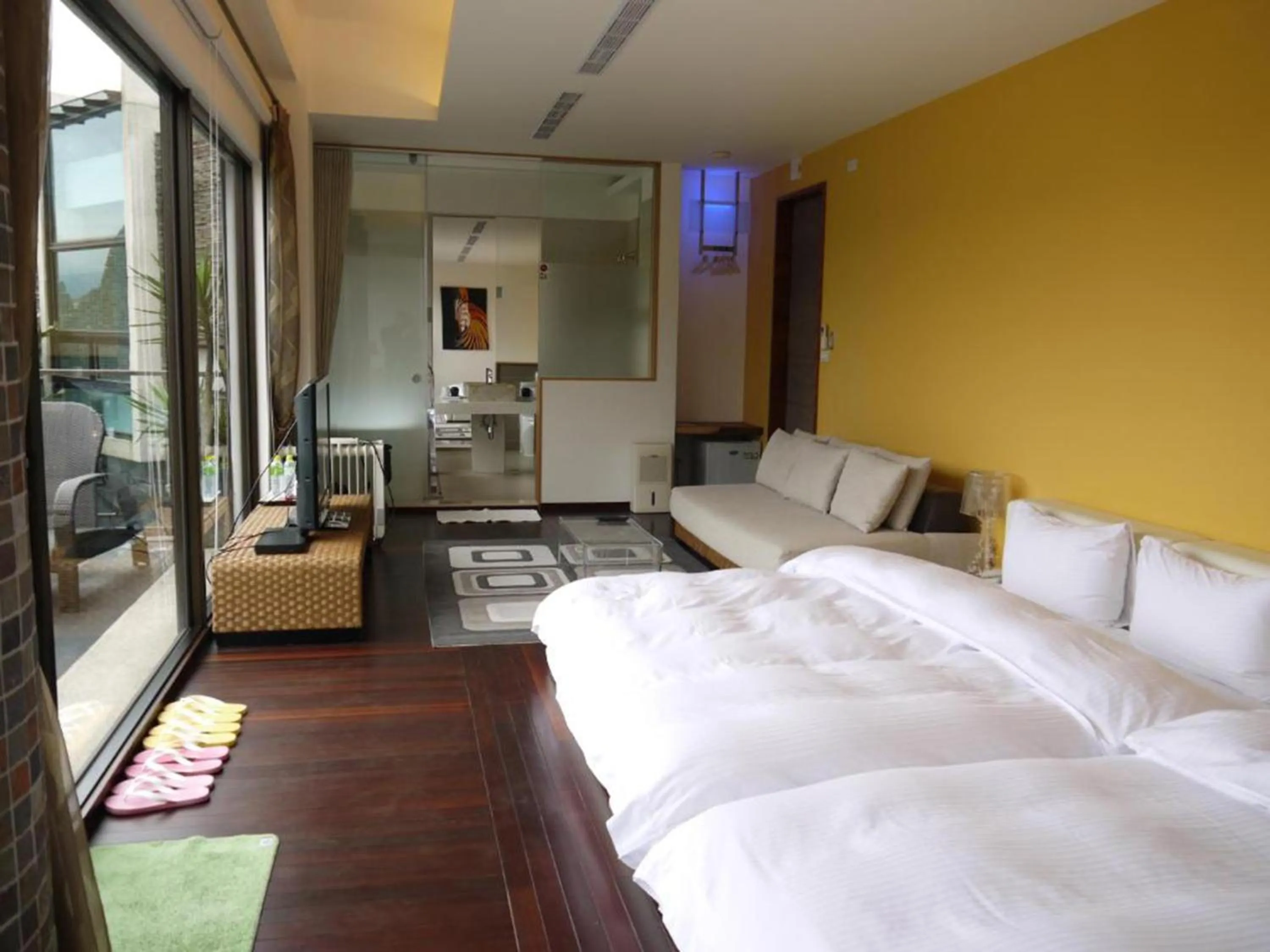 Photo of the whole room, Bed in Aqua Star Villa Homestay