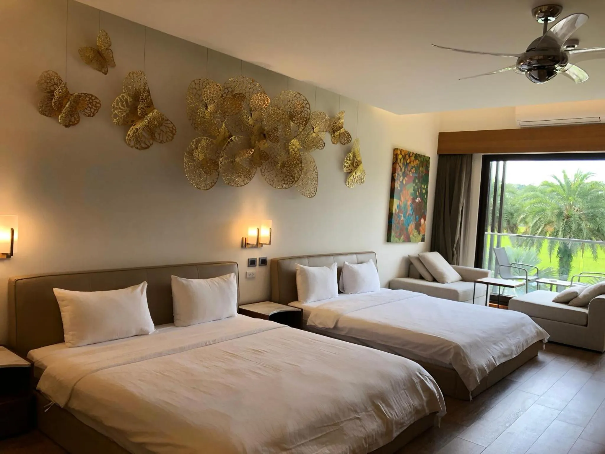 Bed in Aqua Star Villa Homestay