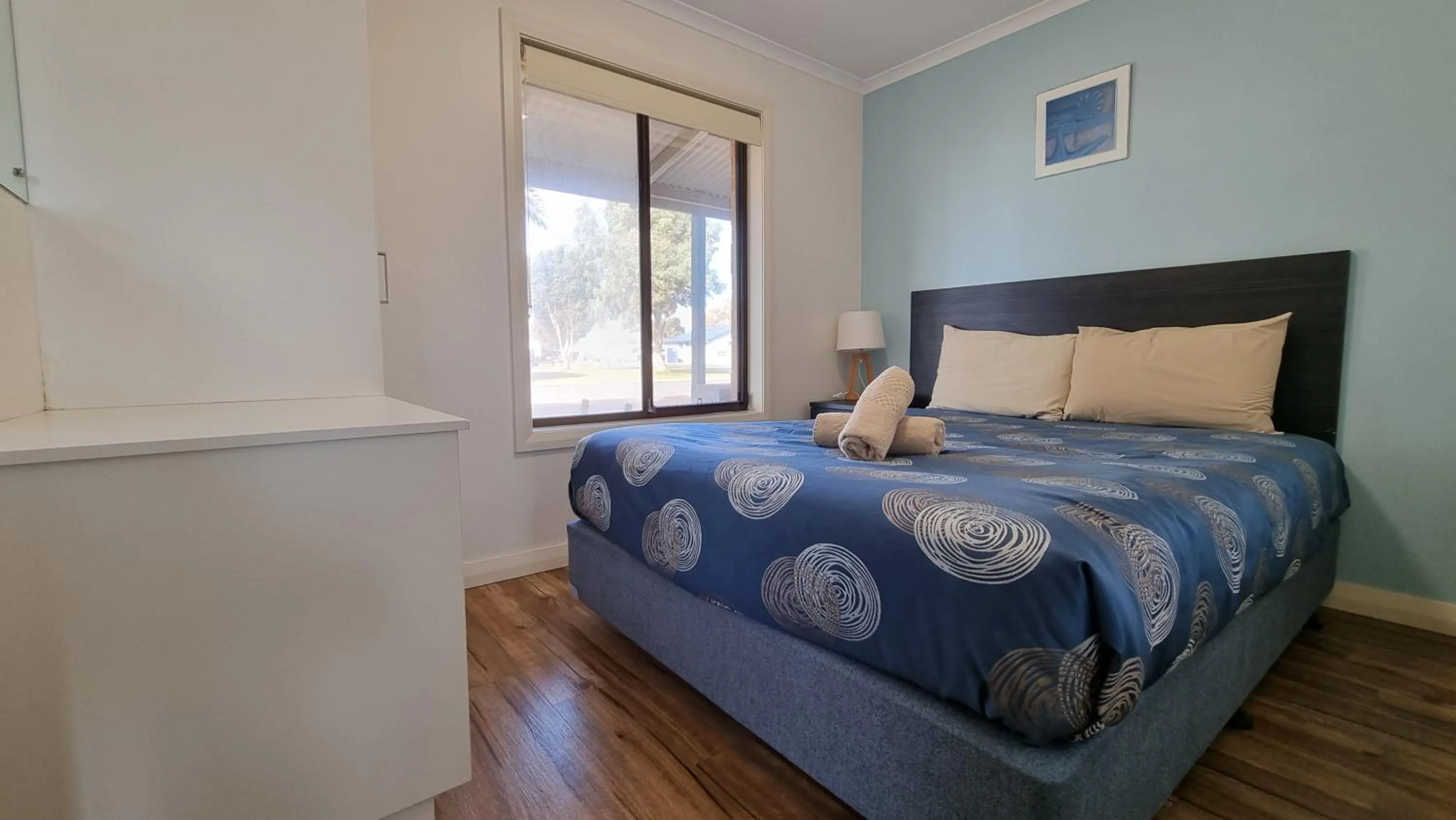 Bed in Wallaroo Holiday Park