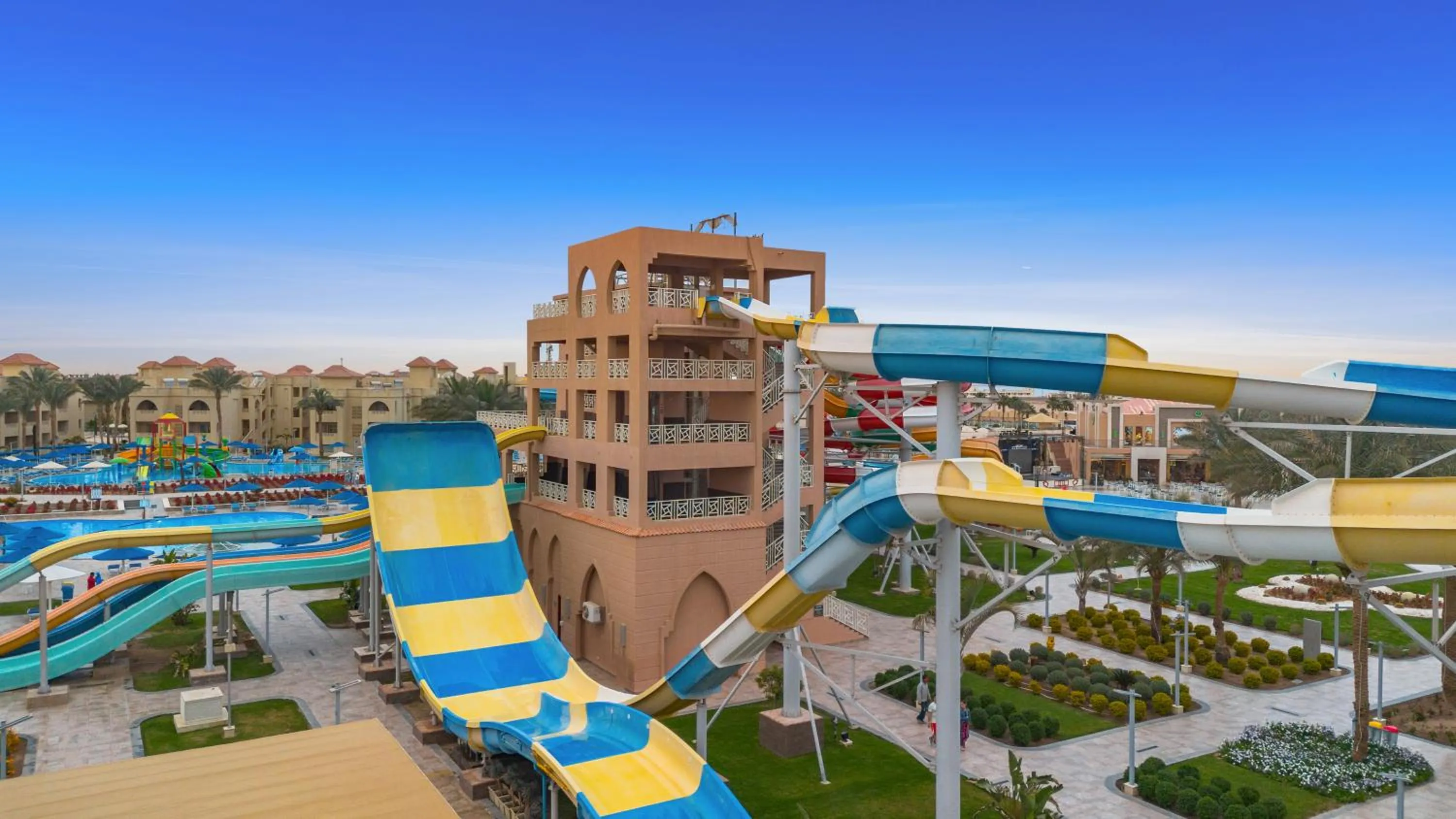 Aqua park in Pickalbatros Aqua Park Resort - Hurghada