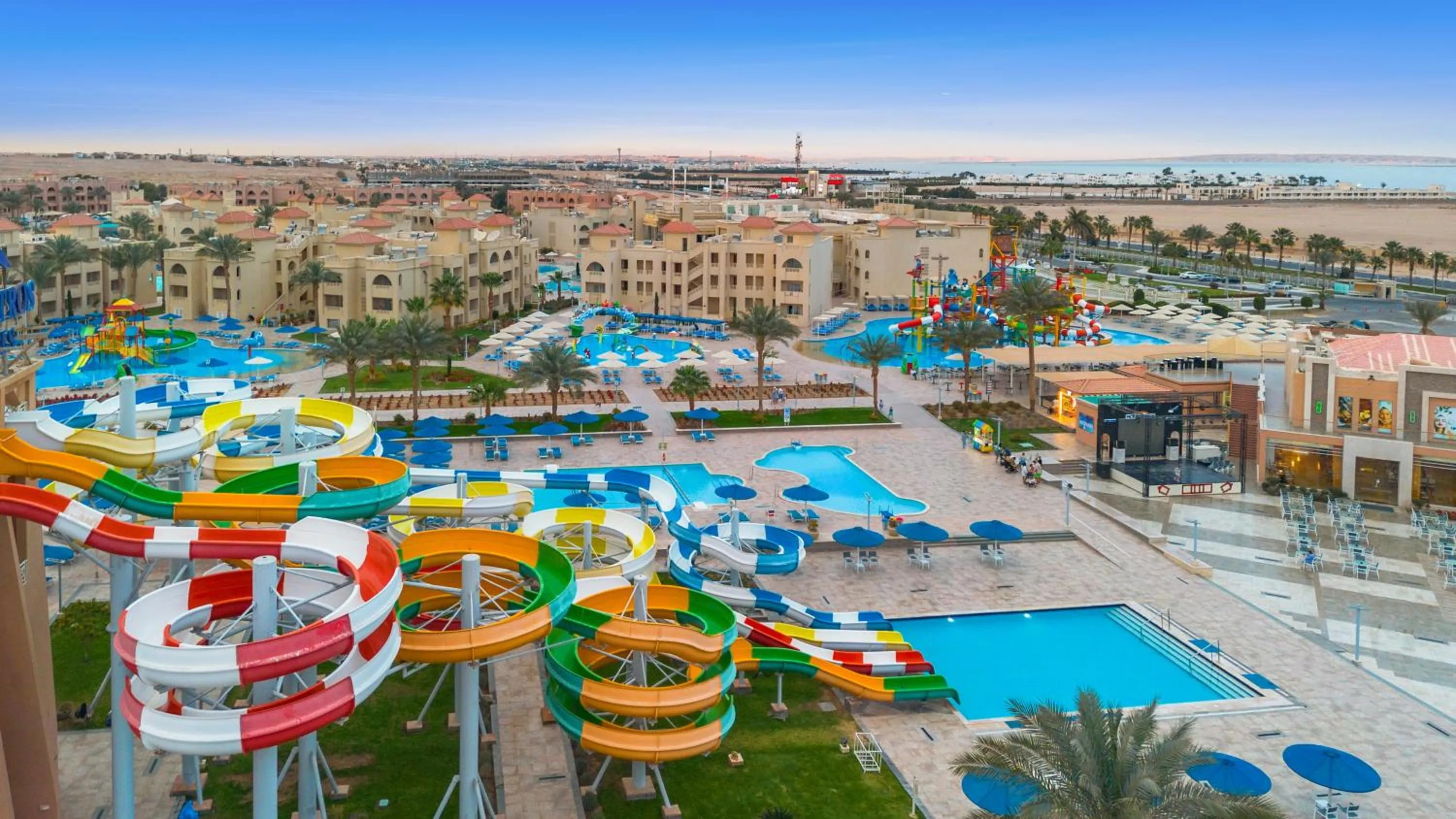 Aqua park in Pickalbatros Aqua Park Resort - Hurghada