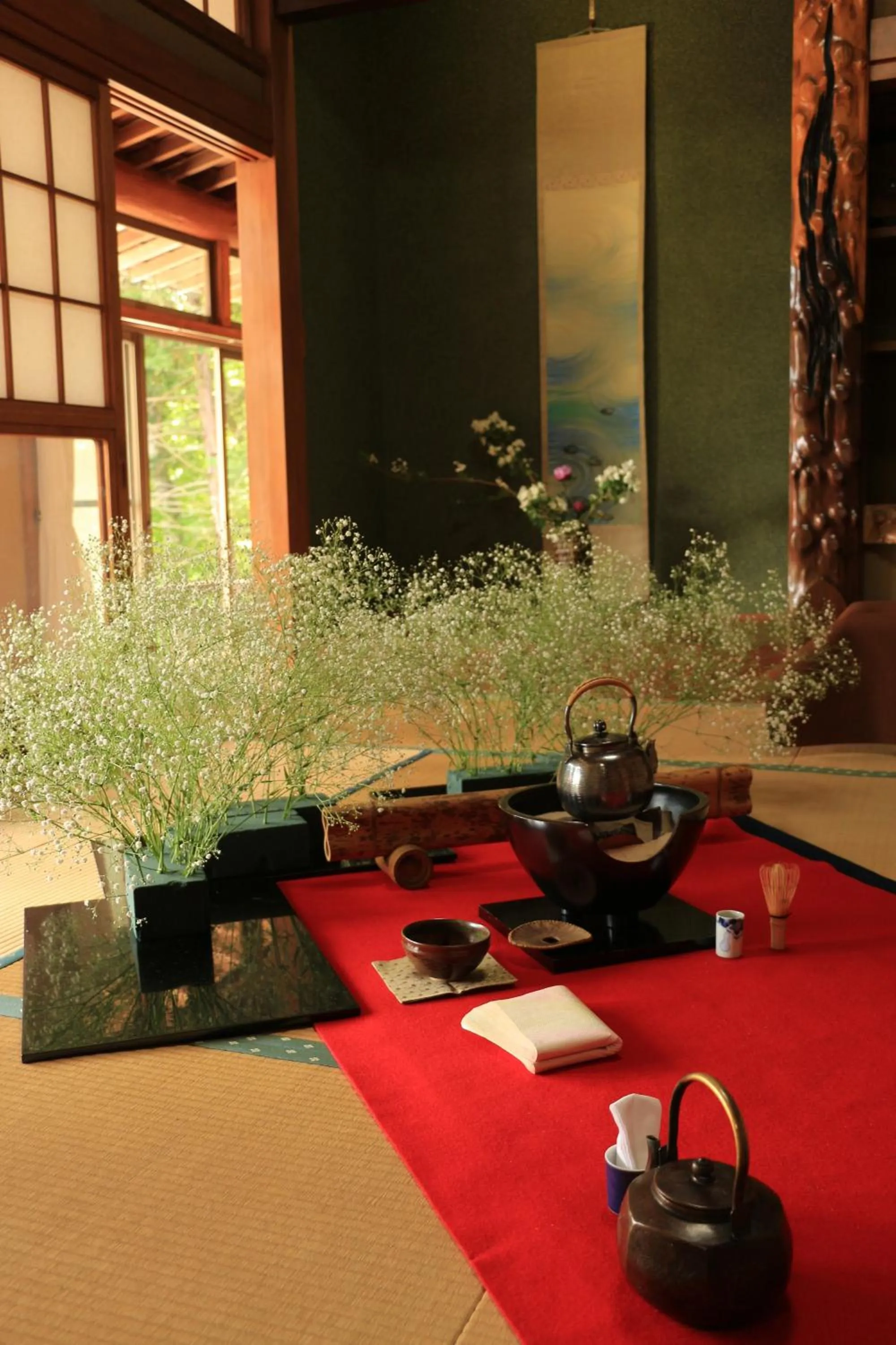 Activities in Kougetsu Sanso -- Moon Villa in Tokyo