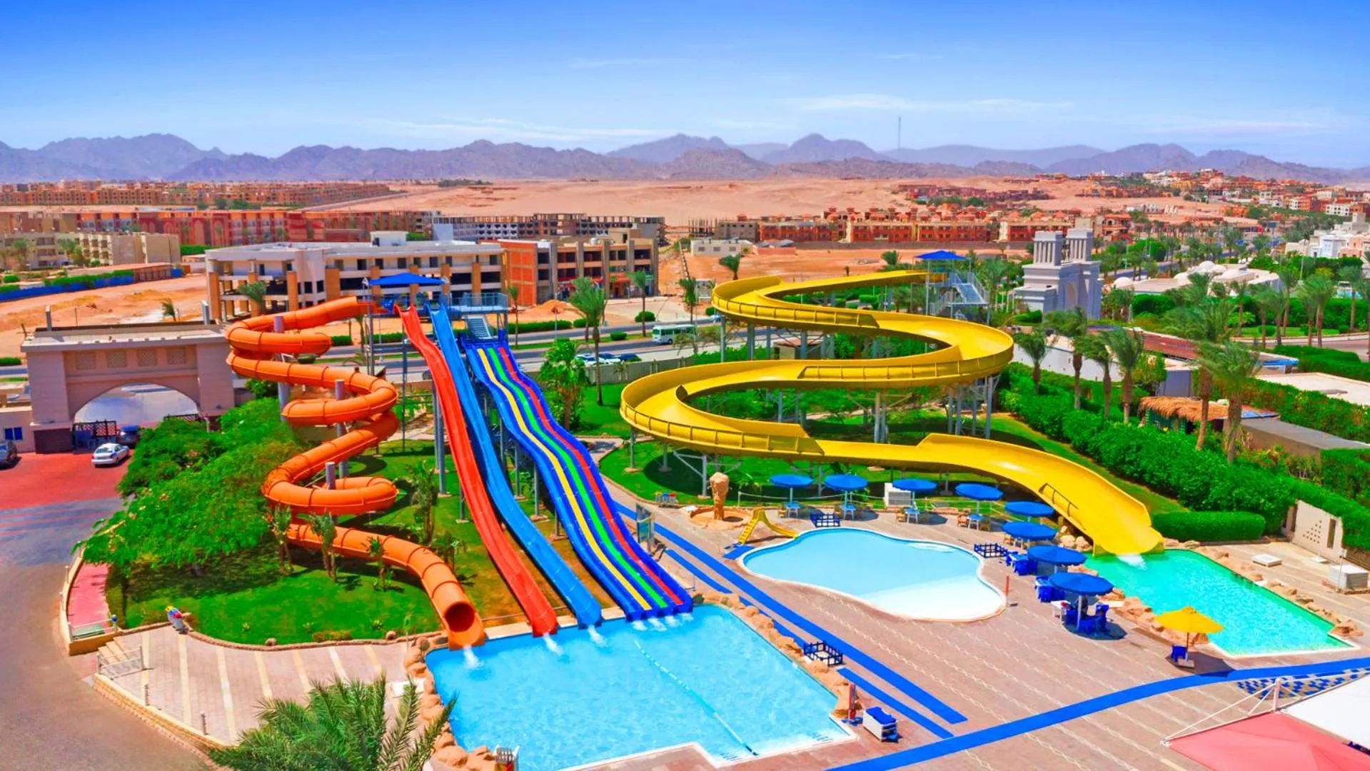 Aqua park in Pickalbatros Royal Moderna Sharm "Aqua Park"- All inclusive