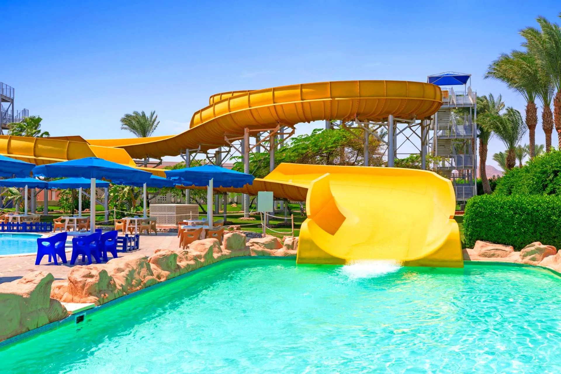 Aqua park in Pickalbatros Royal Moderna Sharm "Aqua Park"- All inclusive