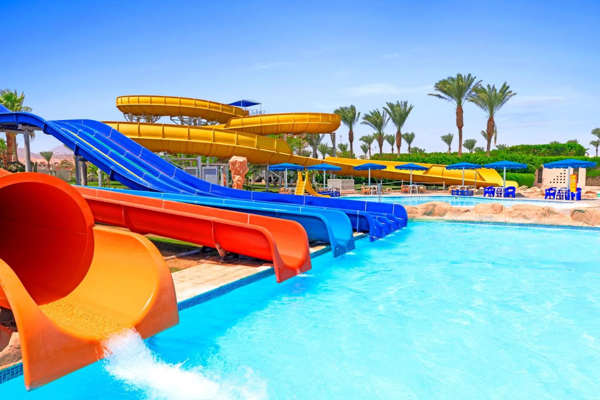 Aqua park in Pickalbatros Royal Moderna Sharm "Aqua Park"- All inclusive