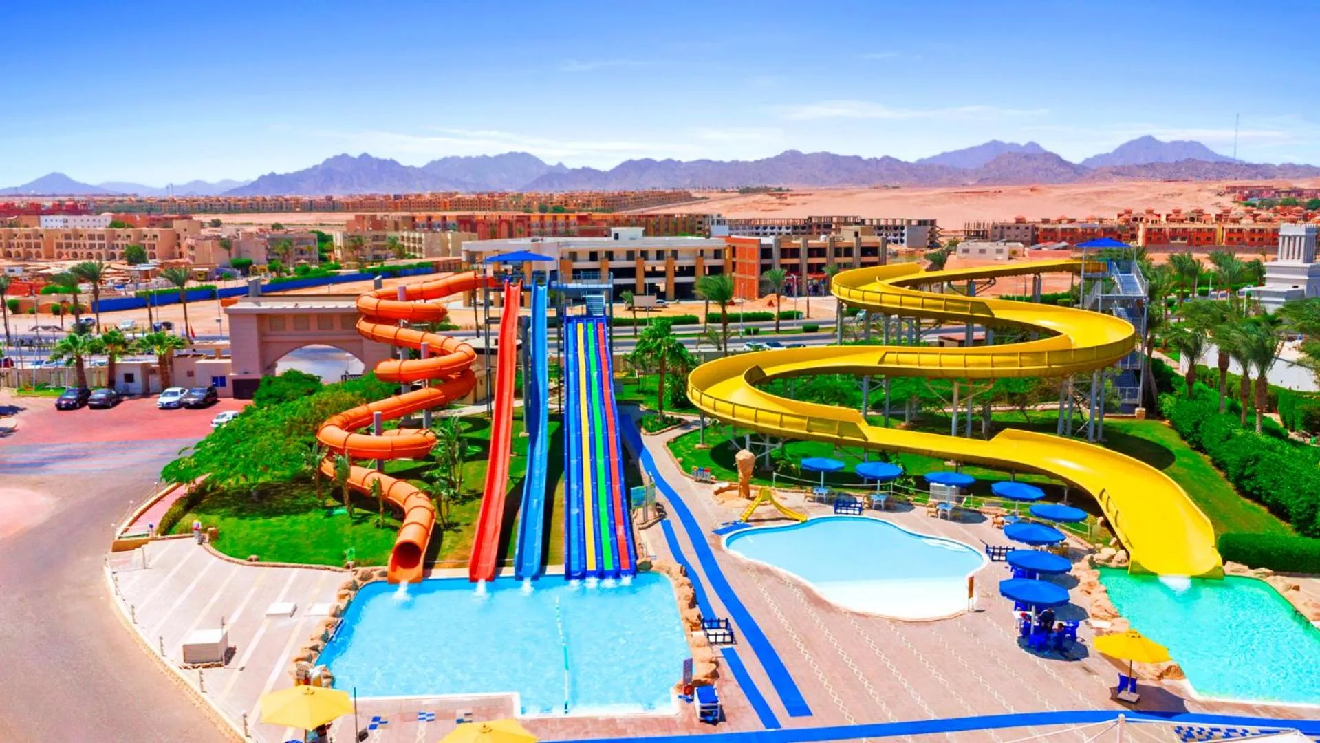 Aqua park in Pickalbatros Royal Moderna Sharm "Aqua Park"- All inclusive