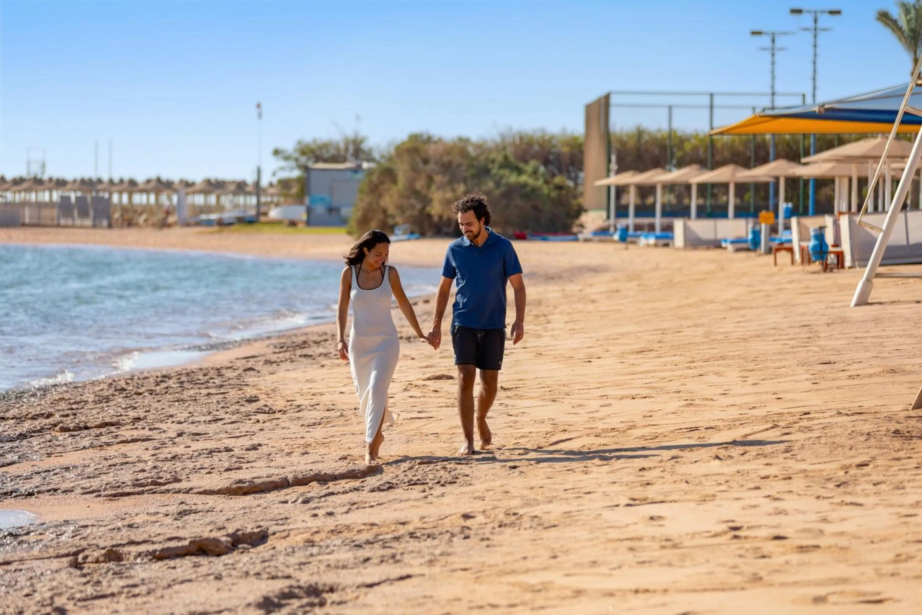 Beach in Pickalbatros Royal Moderna Sharm "Aqua Park"- All inclusive