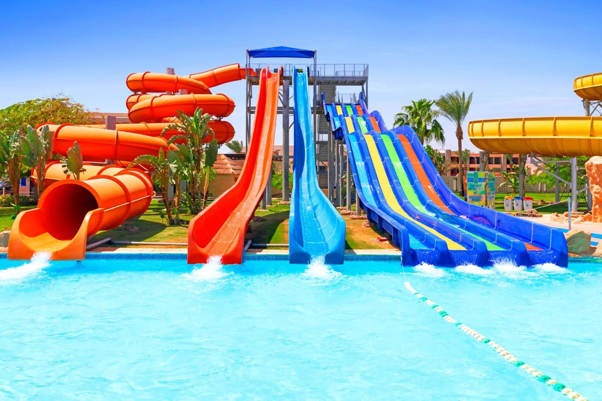 Aqua park in Pickalbatros Royal Moderna Sharm "Aqua Park"- All inclusive