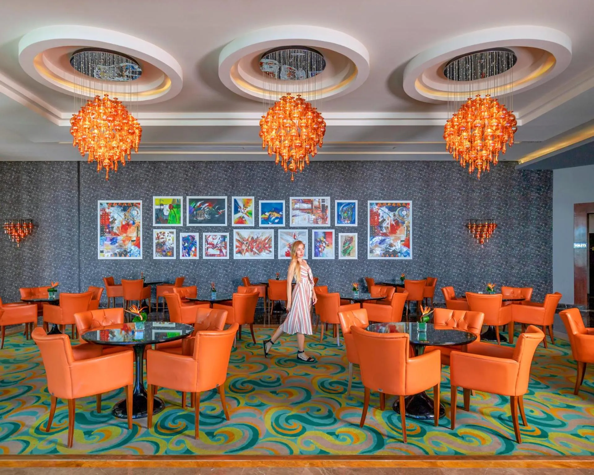 Lounge or bar in Pickalbatros Royal Moderna Sharm "Aqua Park"- All inclusive