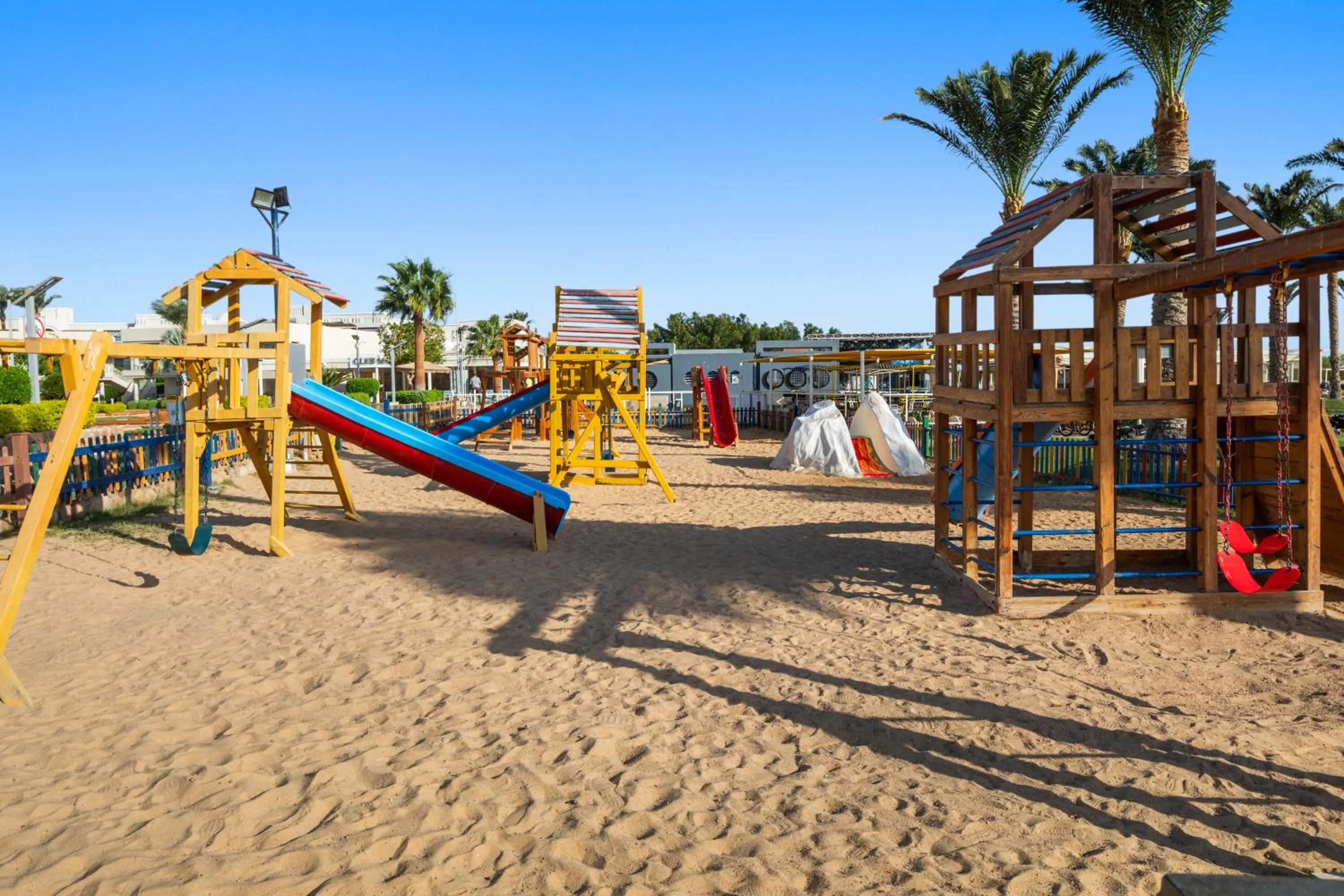 Children play ground in Pickalbatros Royal Moderna Sharm "Aqua Park"- All inclusive