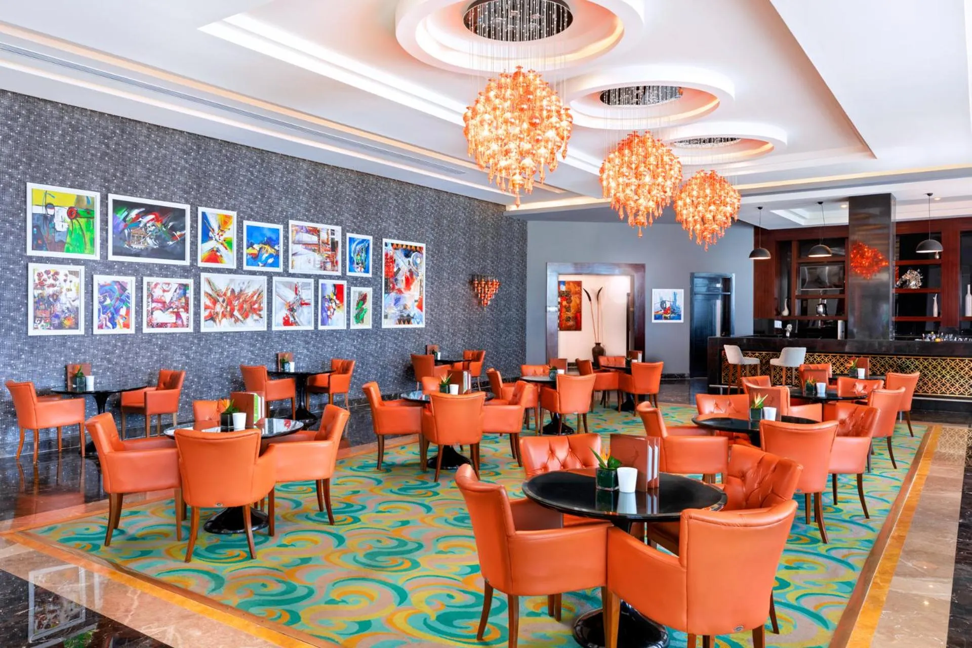 Lounge or bar in Pickalbatros Royal Moderna Sharm "Aqua Park"- All inclusive