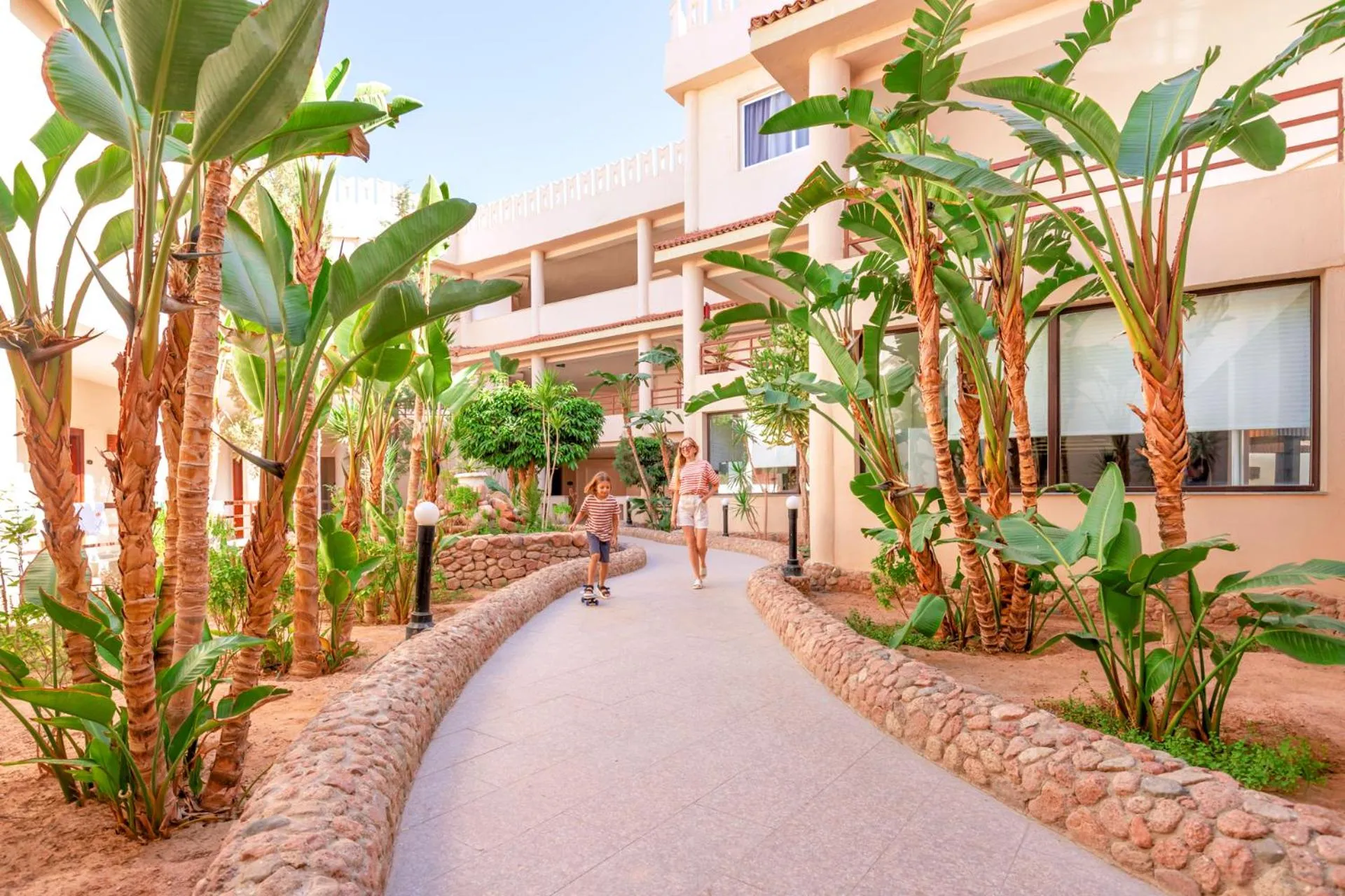 Garden view in Pickalbatros Royal Moderna Sharm "Aqua Park"- All inclusive