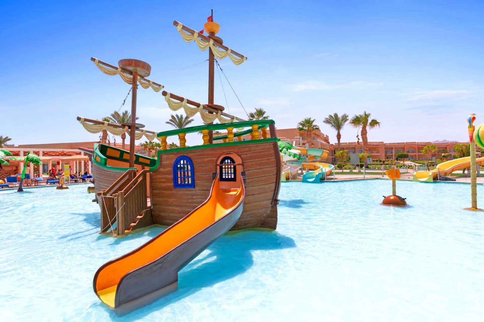 Aqua park in Pickalbatros Royal Moderna Sharm "Aqua Park"- All inclusive