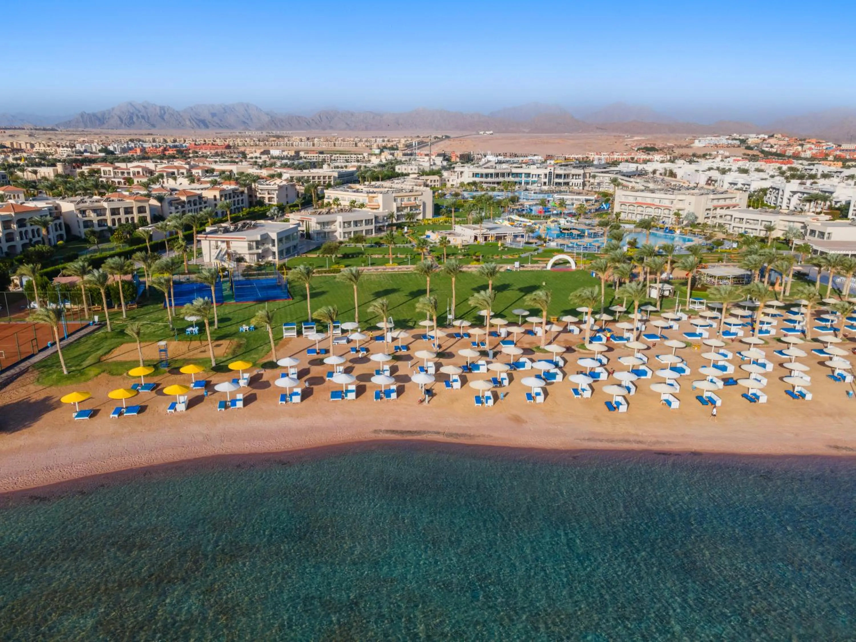 Bird's eye view in Pickalbatros Royal Moderna Sharm "Aqua Park"- All inclusive