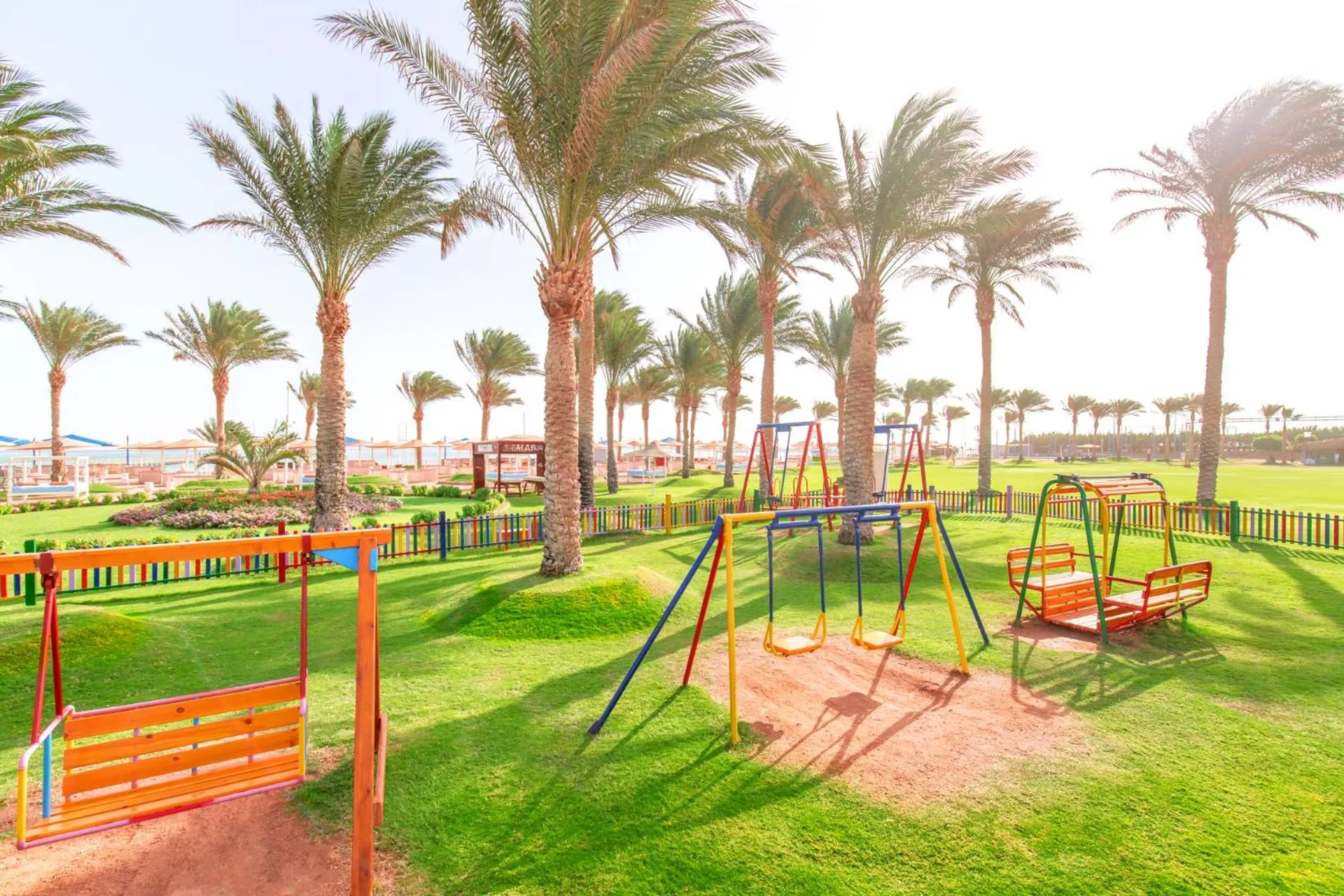 Children play ground in Pickalbatros Royal Moderna Sharm "Aqua Park"- All inclusive