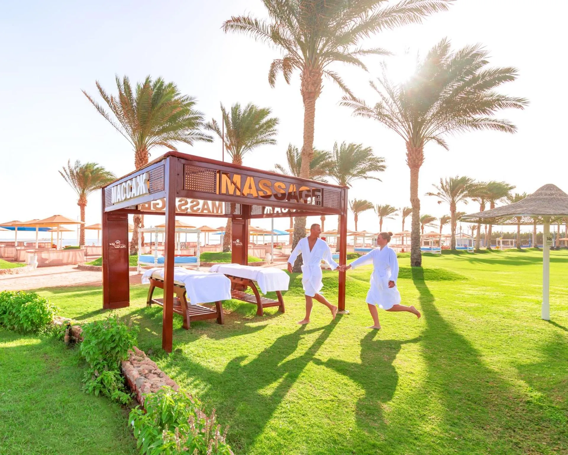 Massage in Pickalbatros Royal Moderna Sharm "Aqua Park"- All inclusive