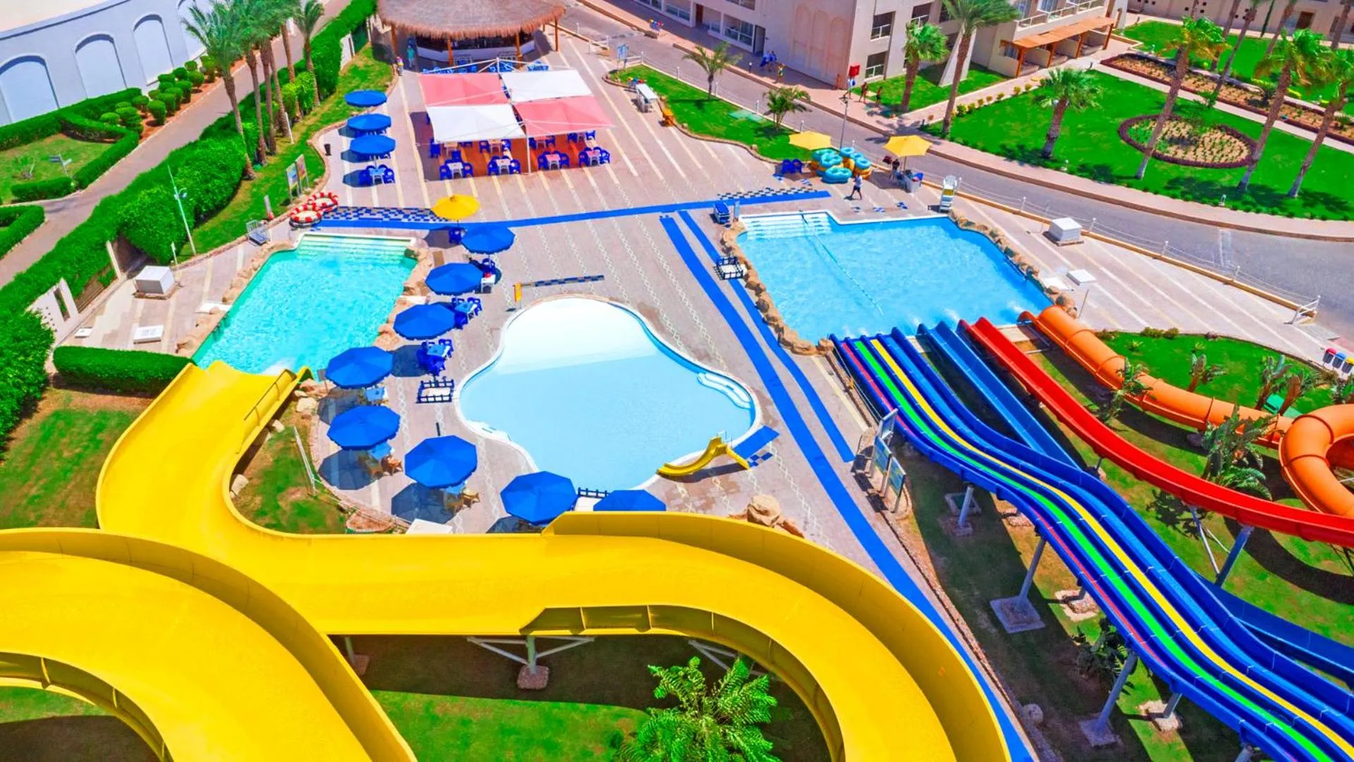 Aqua park in Pickalbatros Royal Moderna Sharm "Aqua Park"- All inclusive