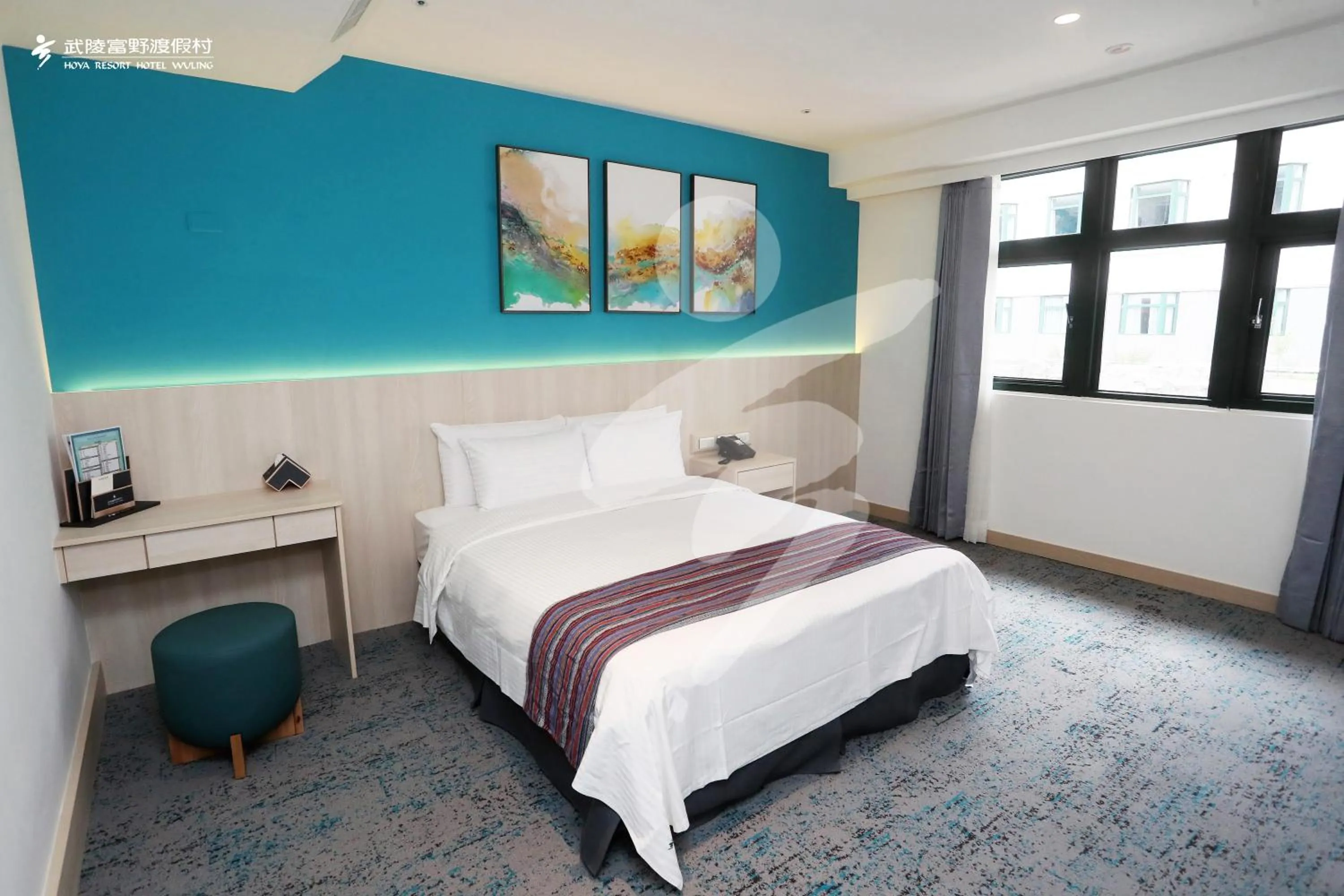 Photo of the whole room, Bed in Hoya Resort, Wuling