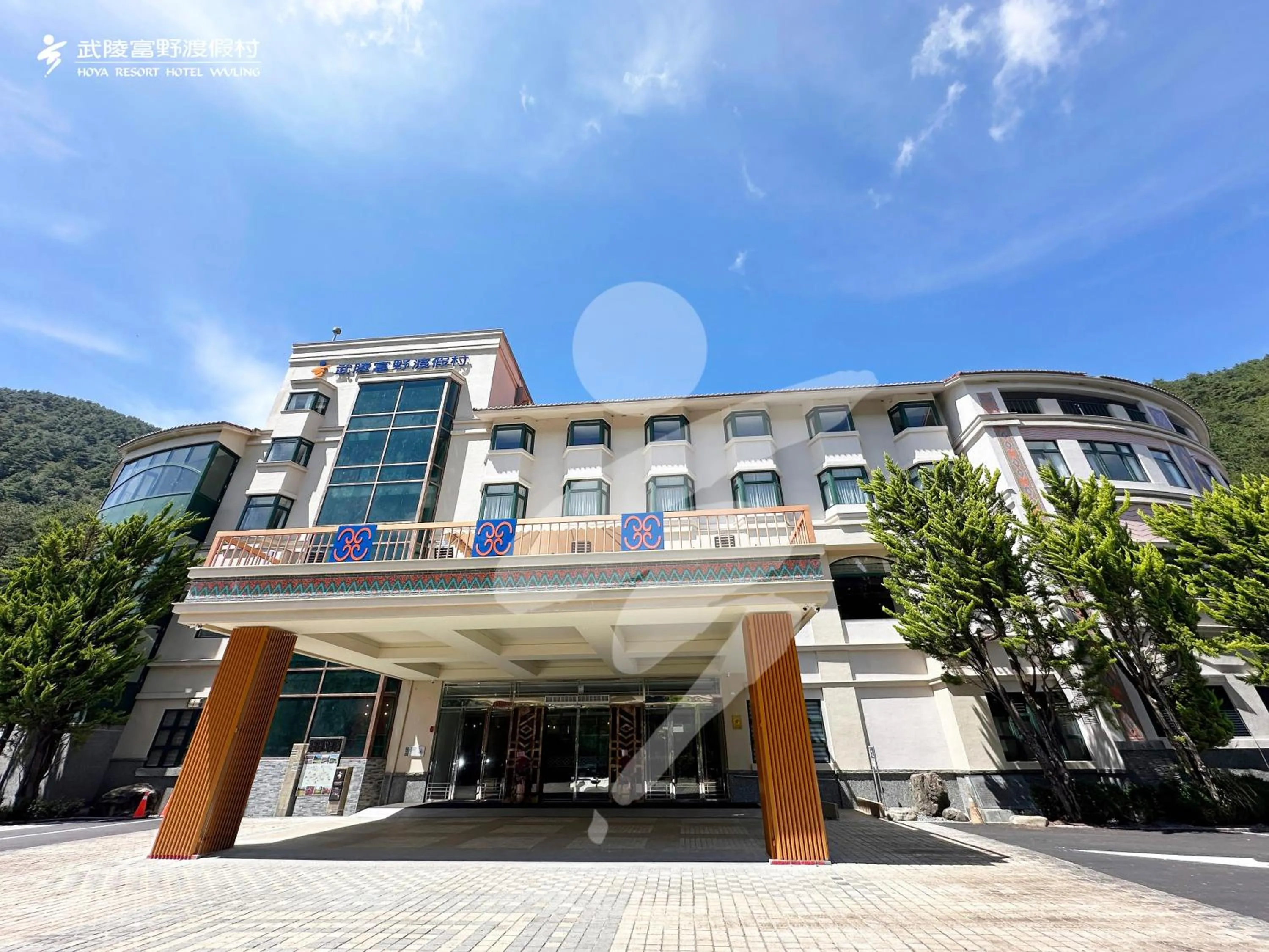 Property building in Hoya Resort, Wuling