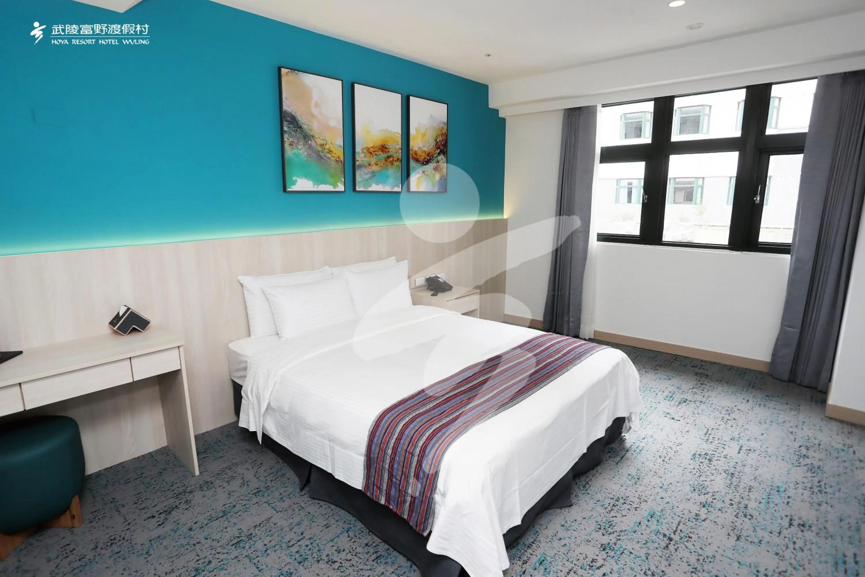 Photo of the whole room, Bed in Hoya Resort, Wuling