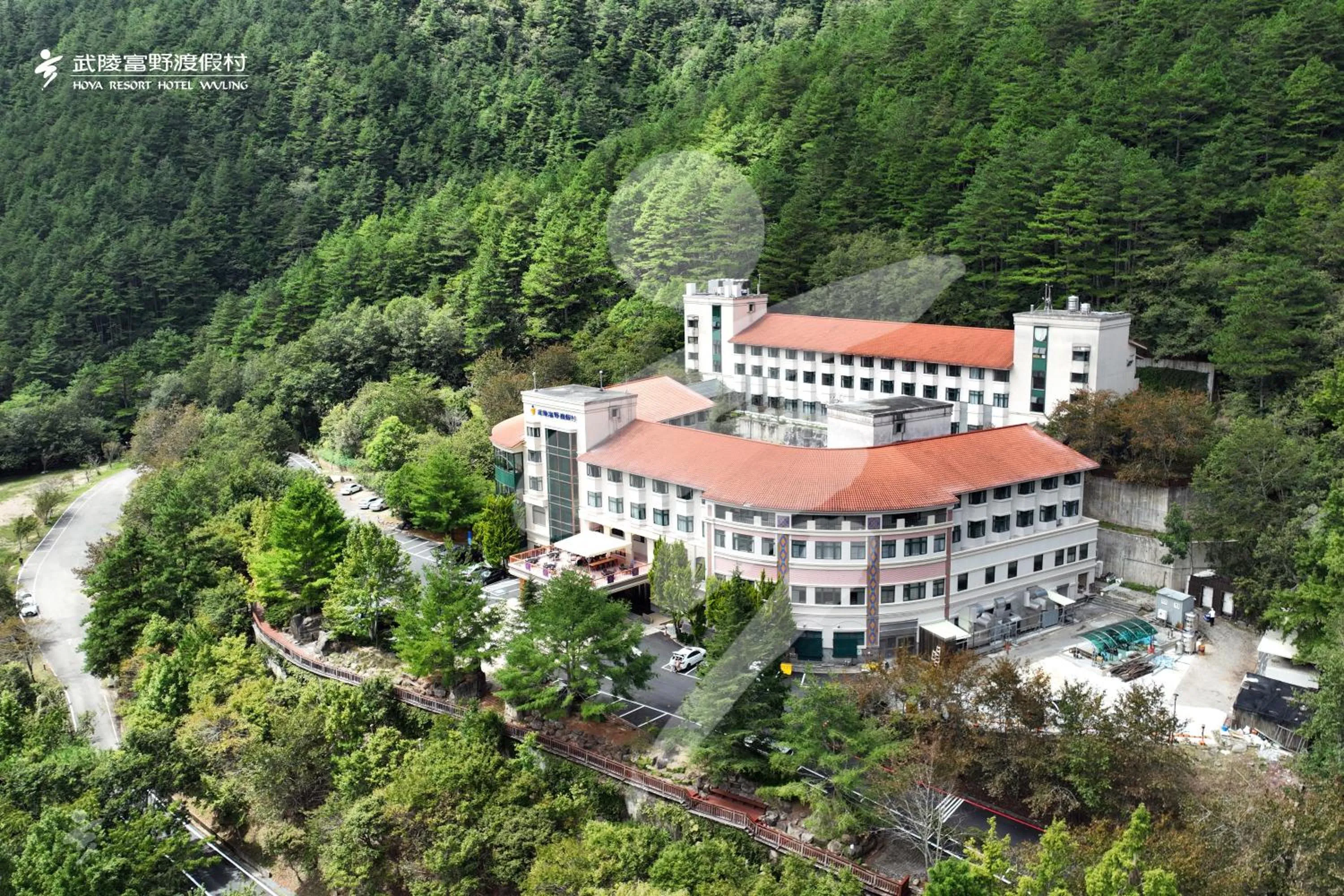 Property building in Hoya Resort, Wuling