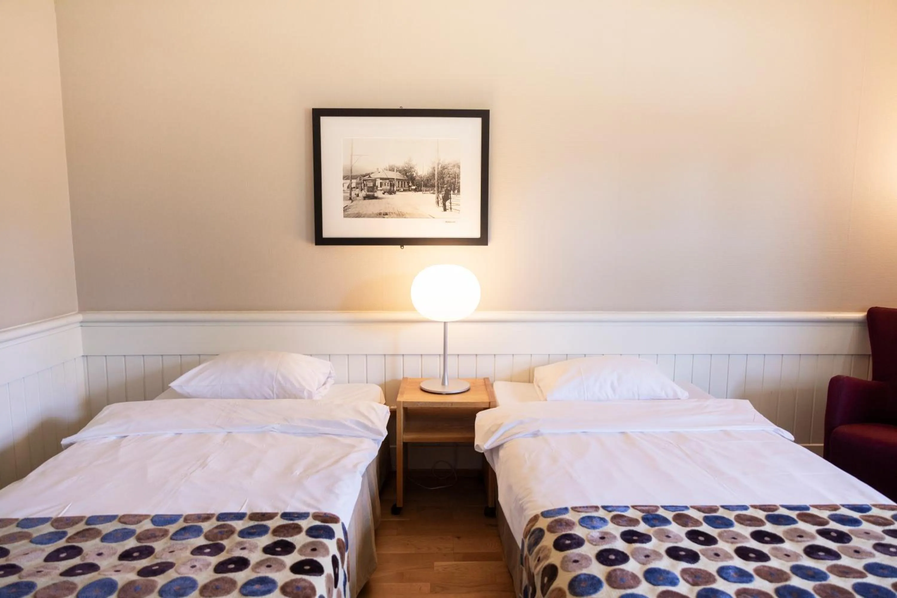 Bed in Home Hotel Tollboden