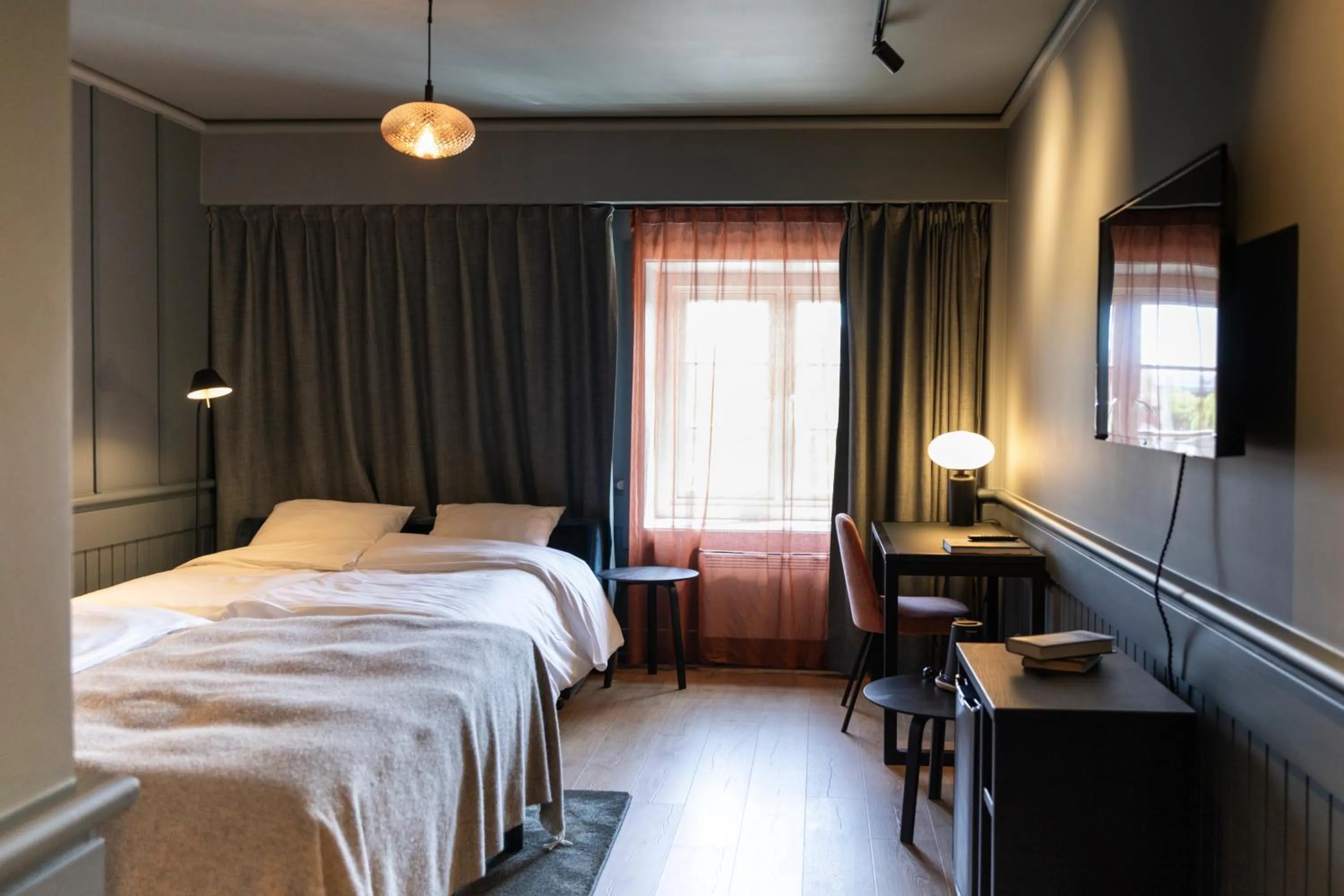 Bed in Home Hotel Tollboden