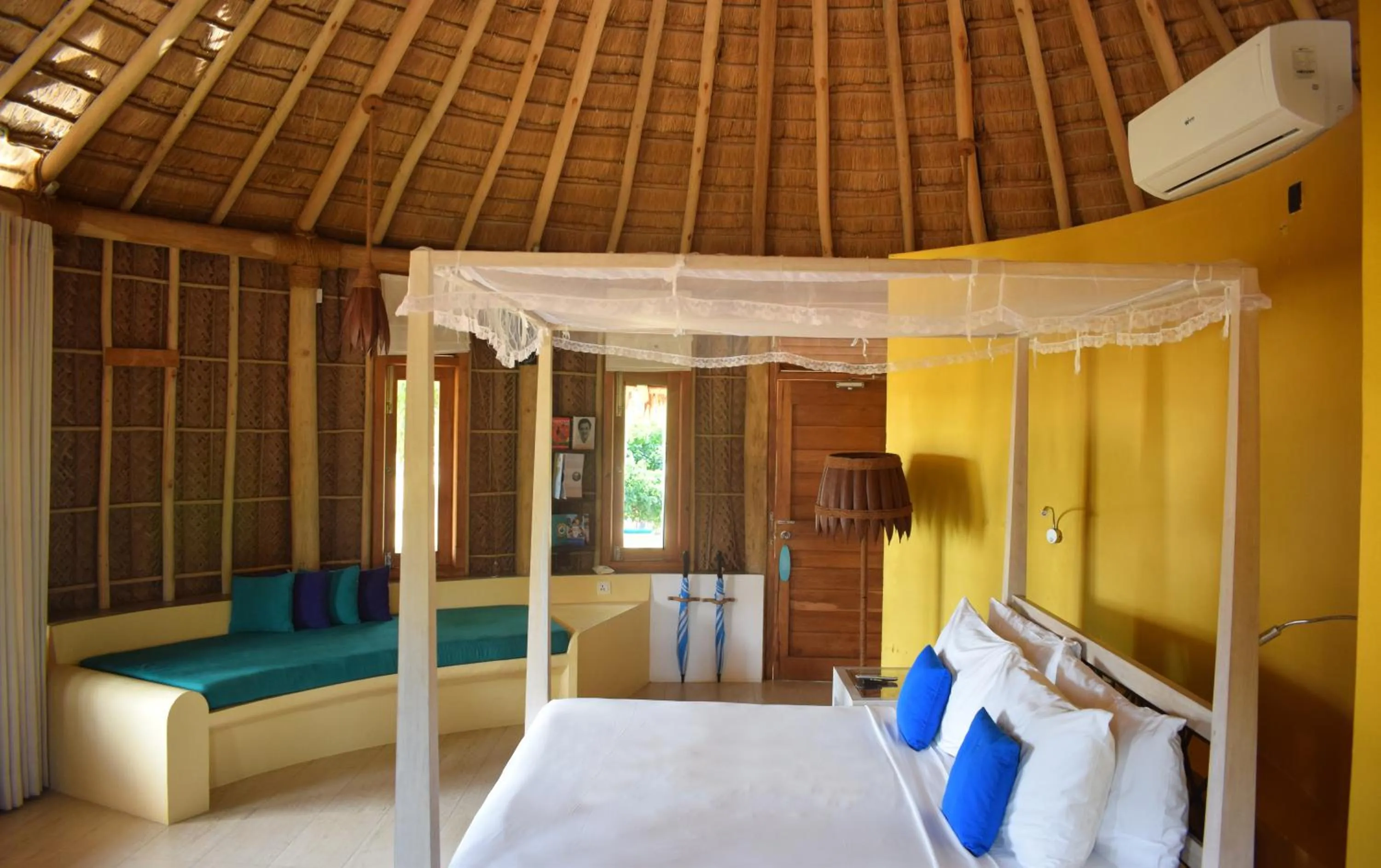 Bedroom, Bed in Jetwing Surf & Safari, A Luxury Reserve