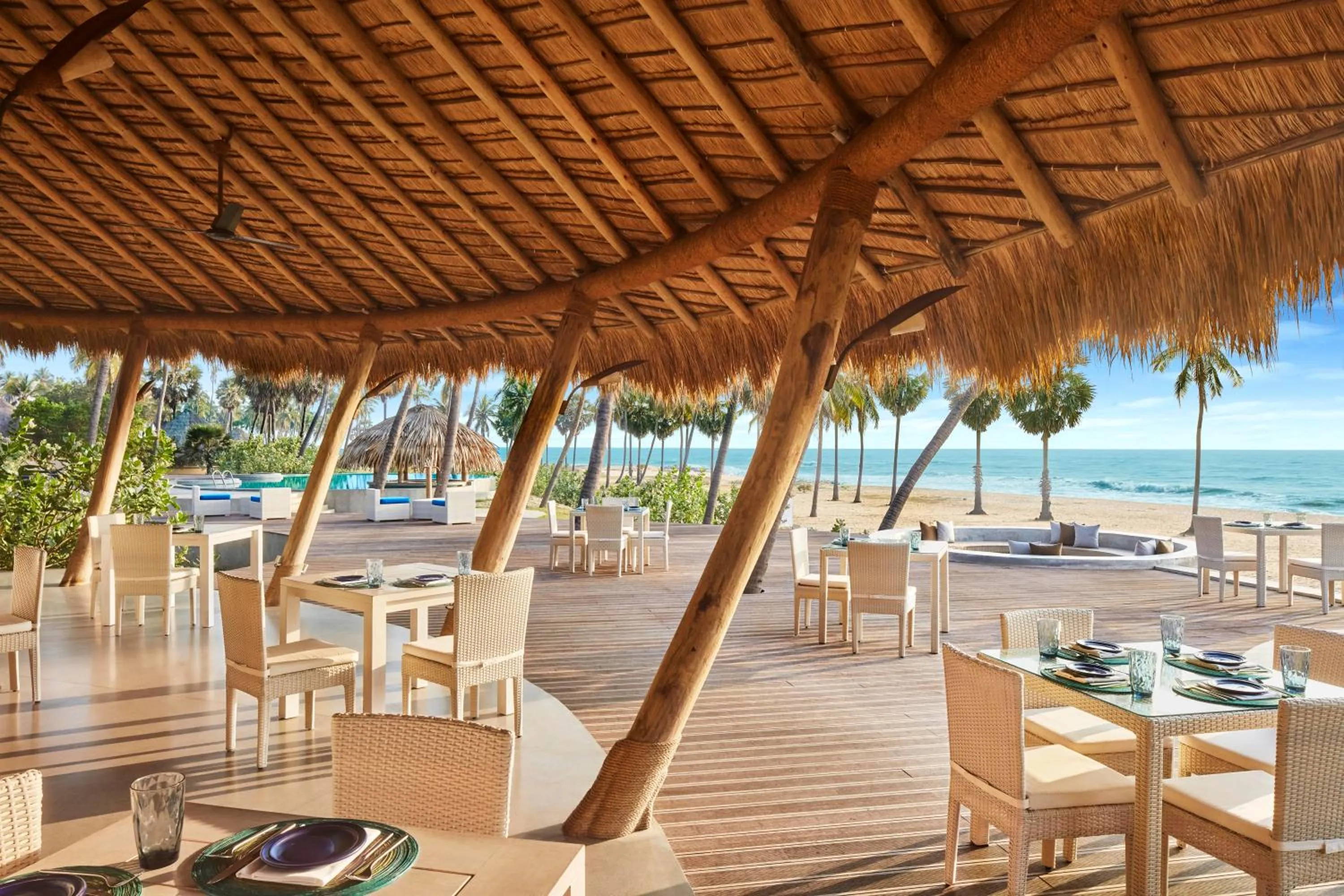 Patio in Jetwing Surf & Safari, A Luxury Reserve