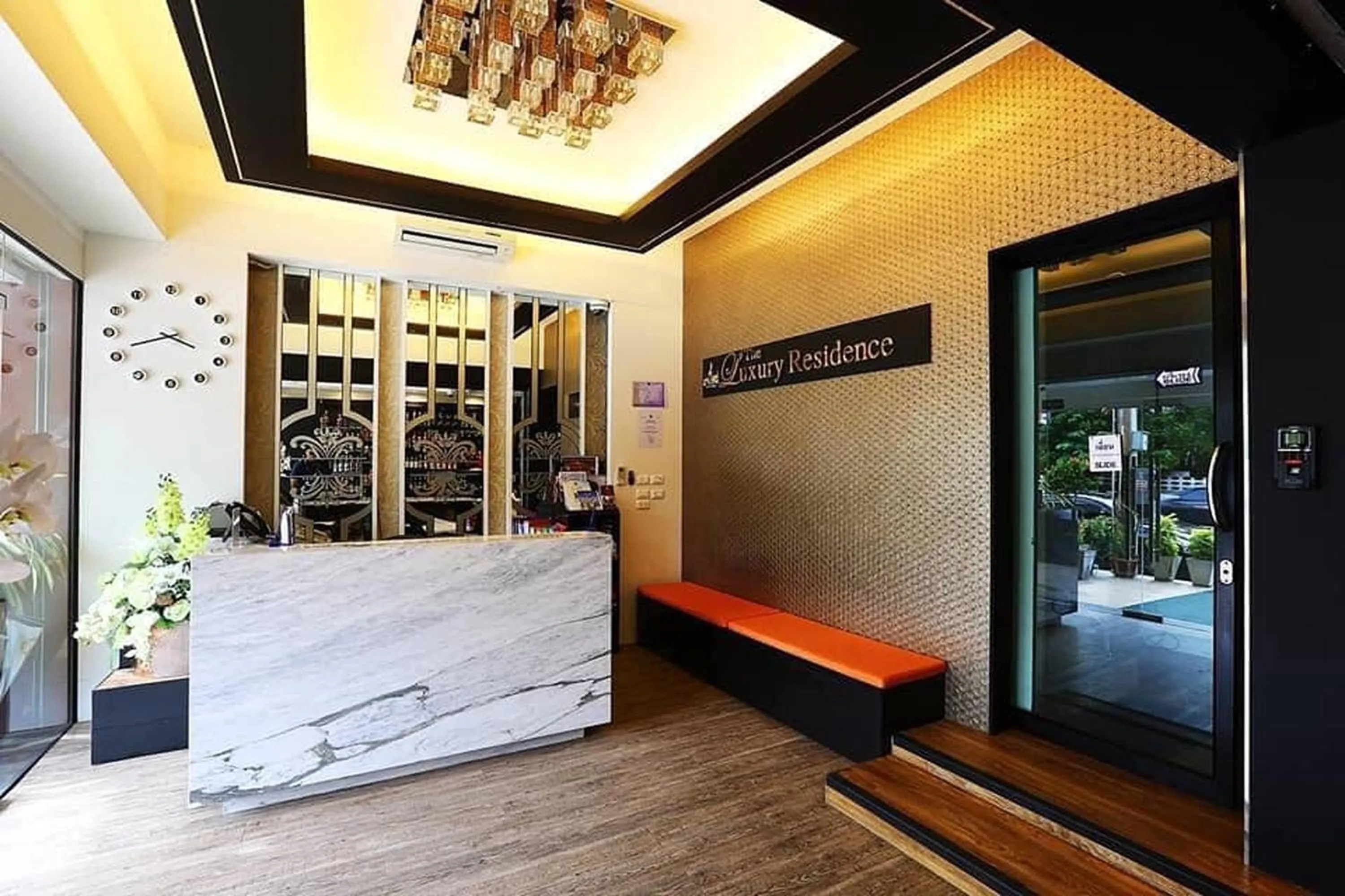 Lobby or reception in The Luxury Residence
