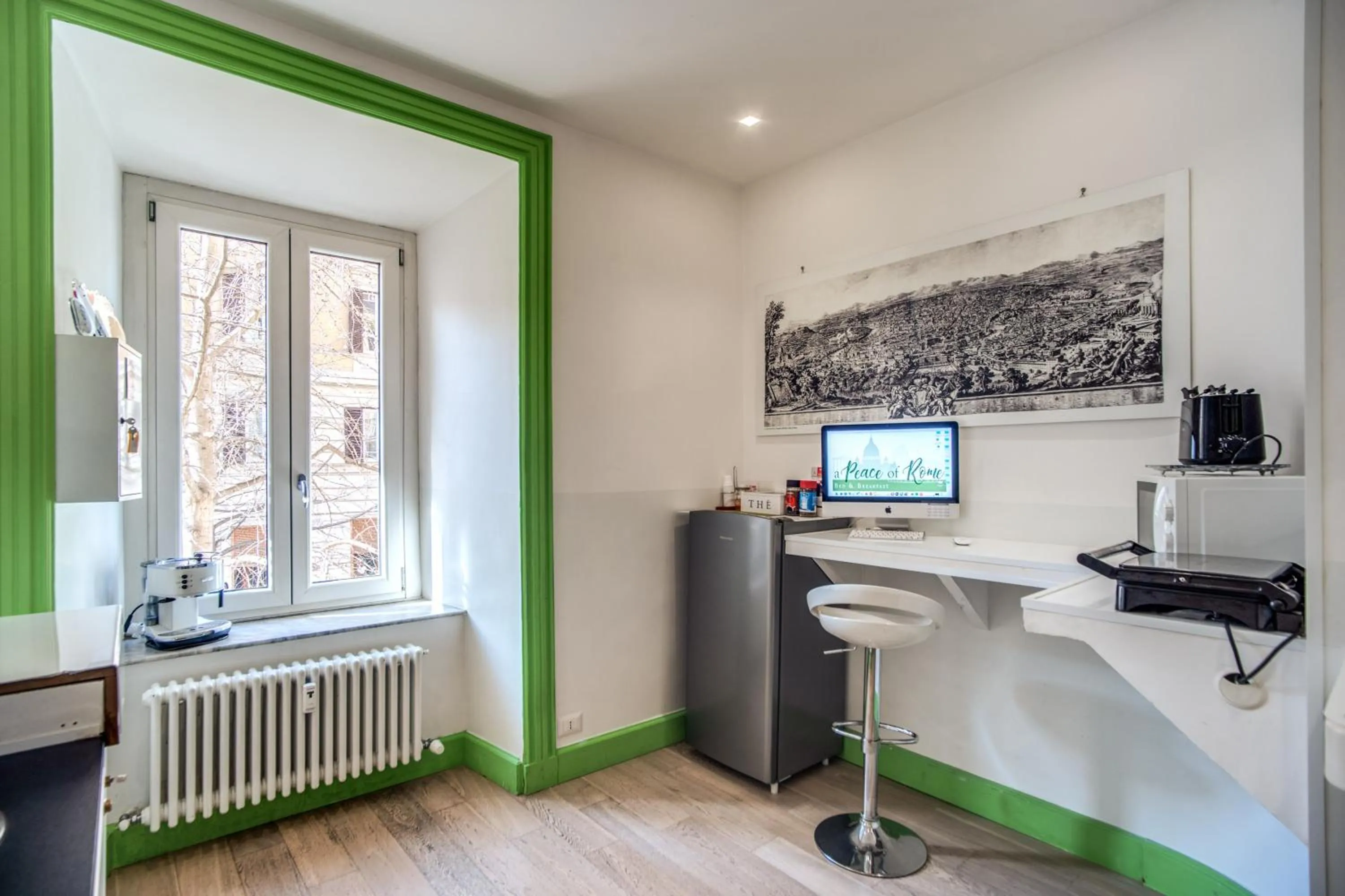 Restaurant/places to eat in A Peace Of Rome B&B