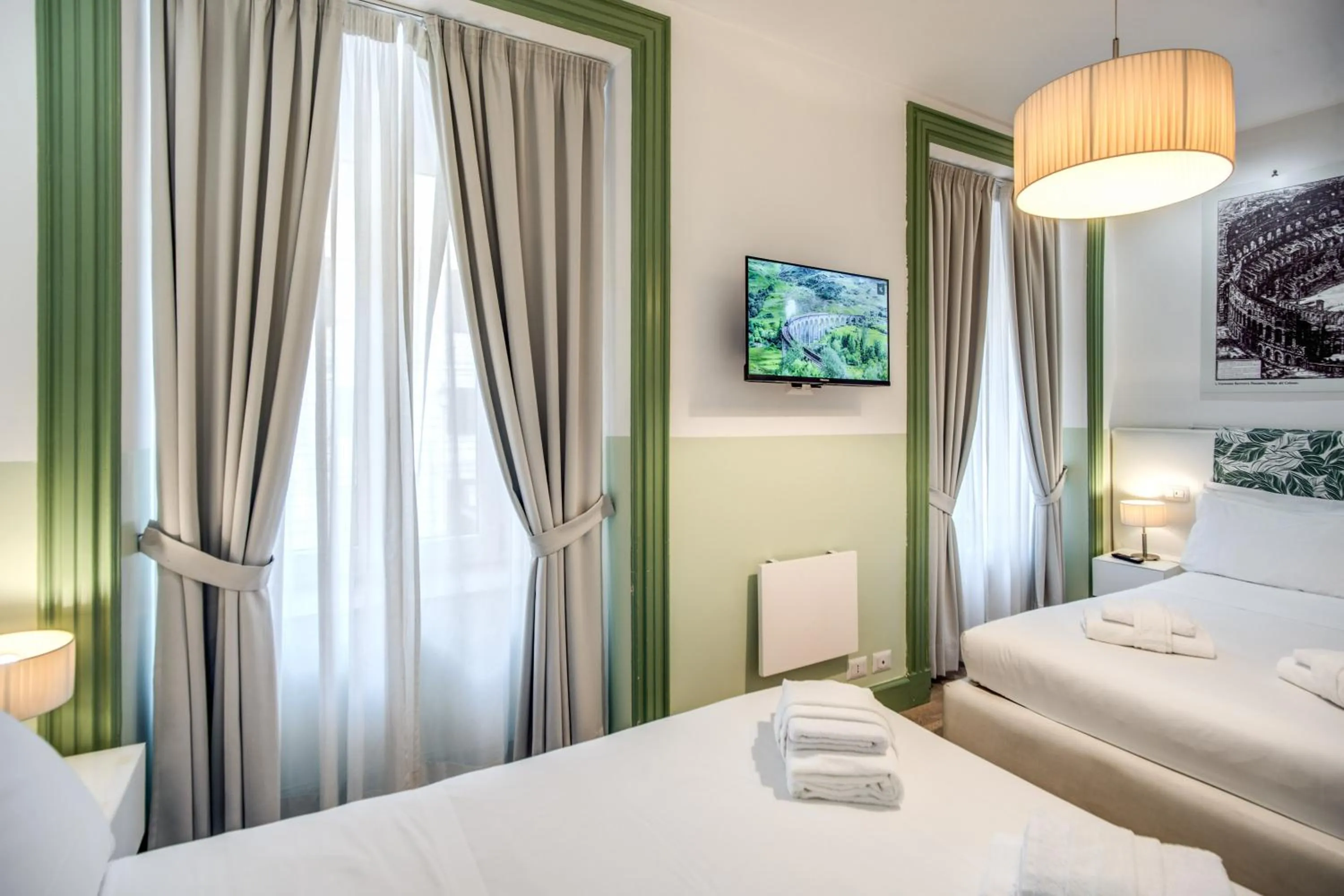 Bedroom, Bed in A Peace Of Rome B&B