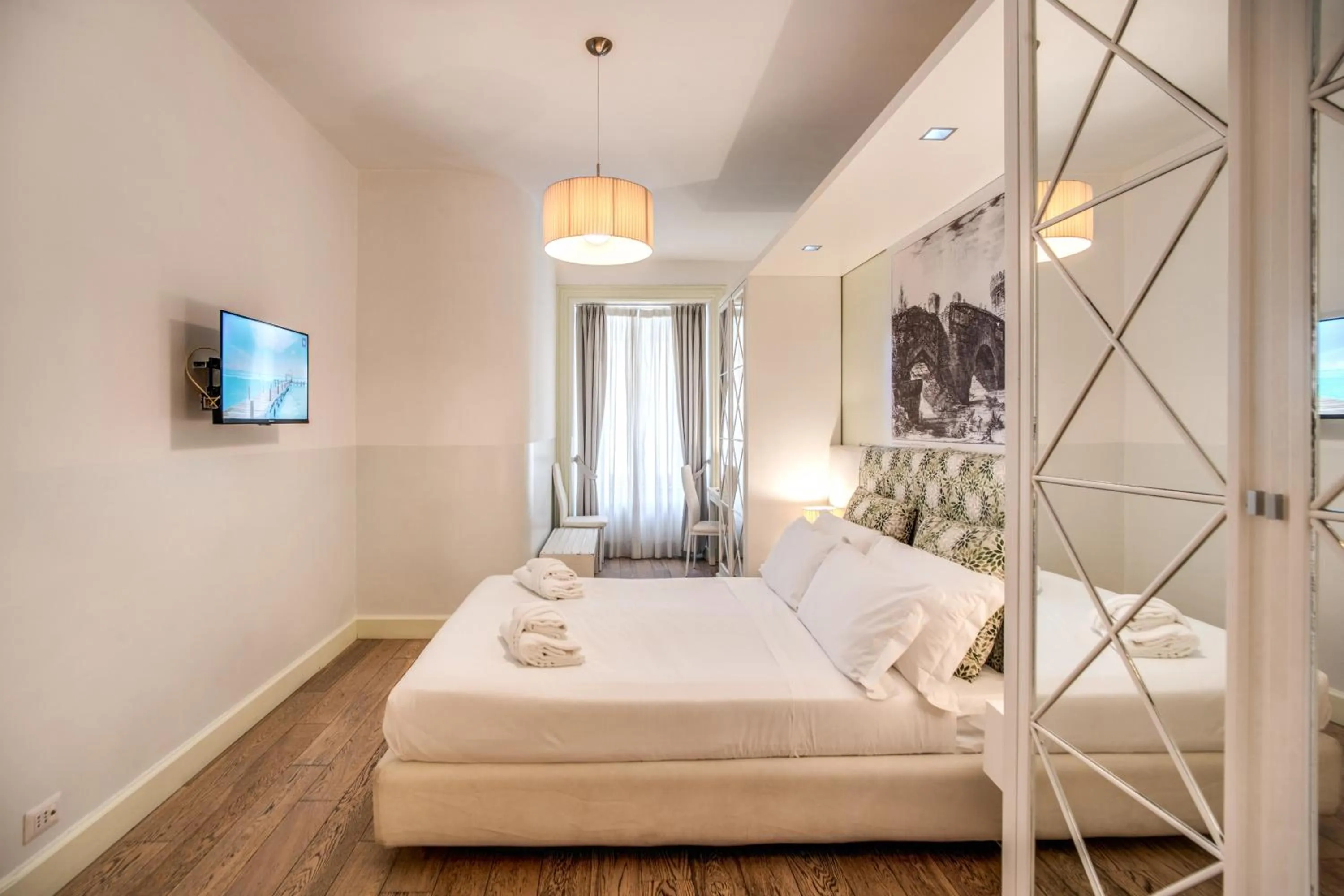 Bedroom, Bed in A Peace Of Rome B&B