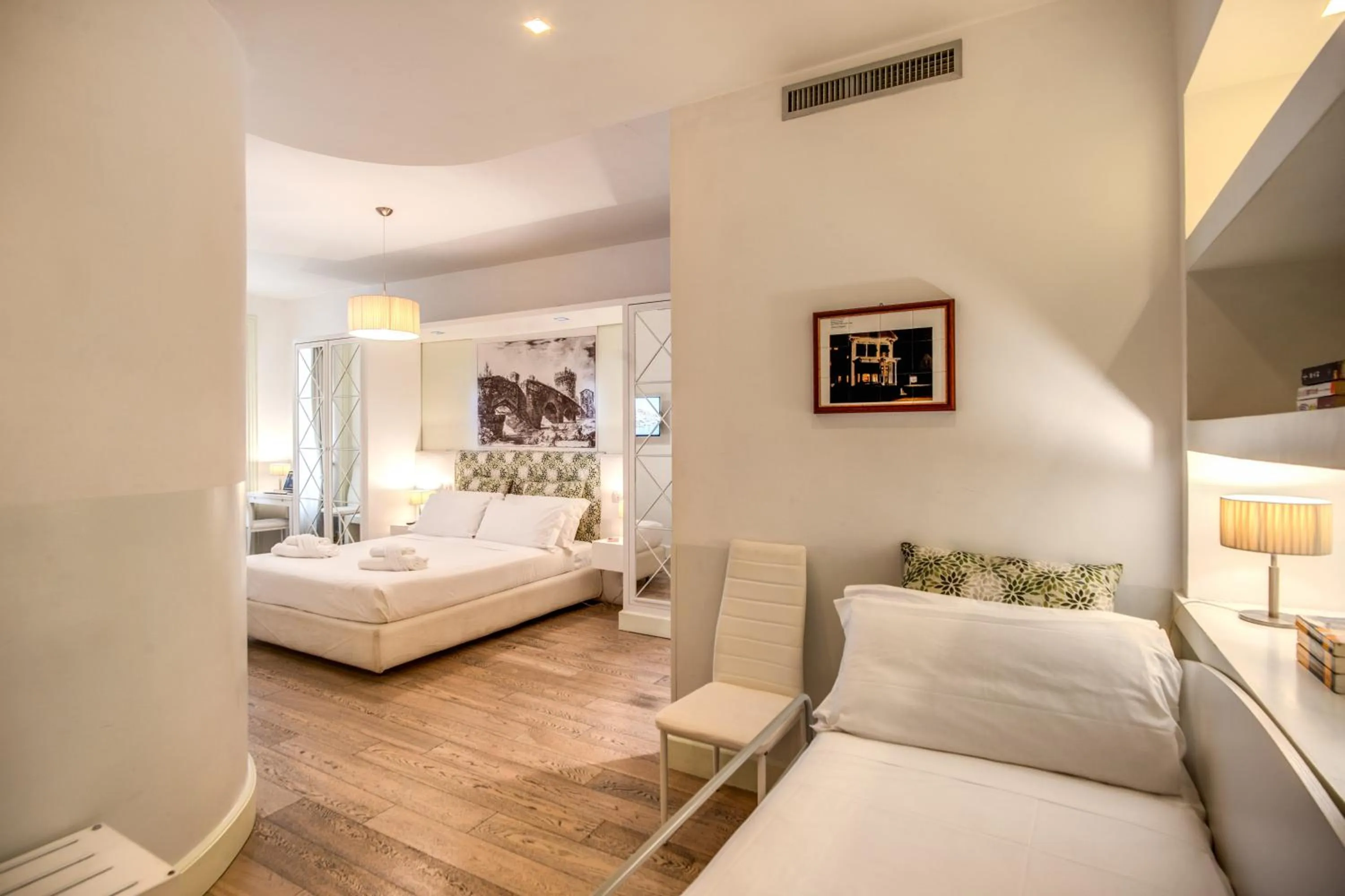 Bedroom, Bed in A Peace Of Rome B&B