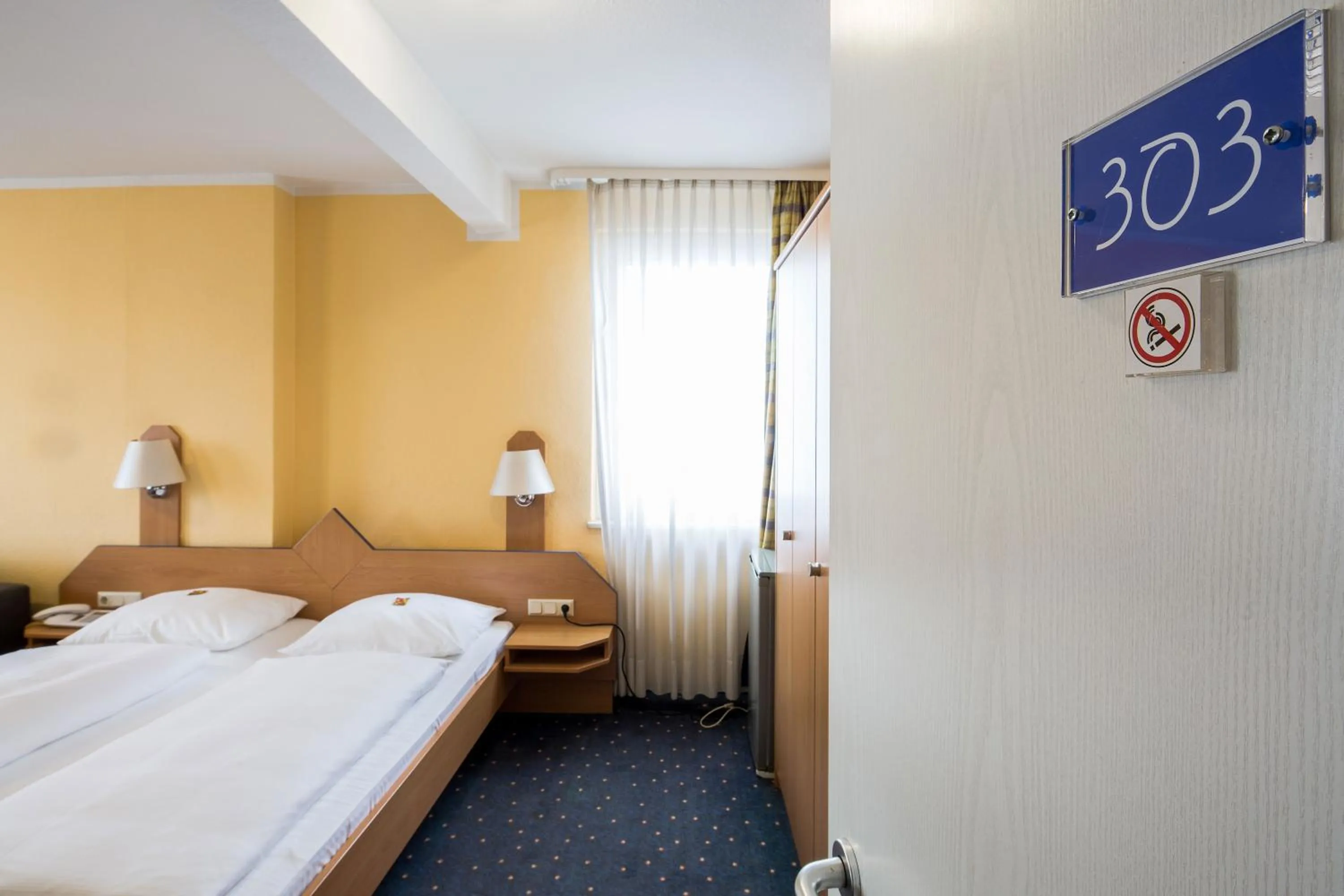 Bed in Central Hotel