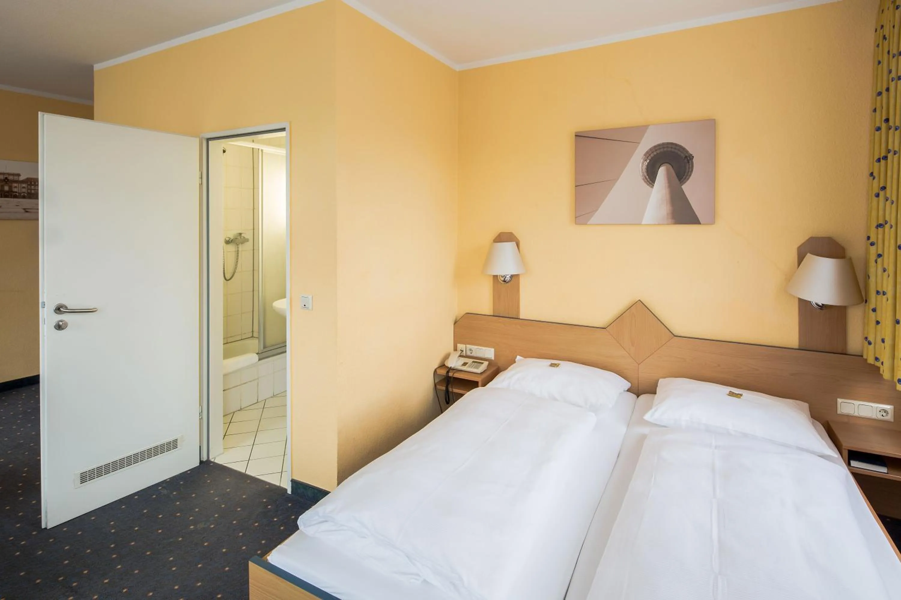 Bed in Central Hotel