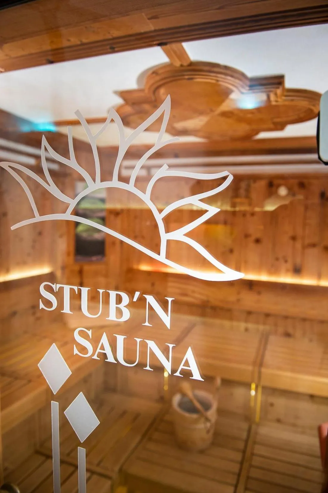 Sauna in Alpvita Piz Tasna