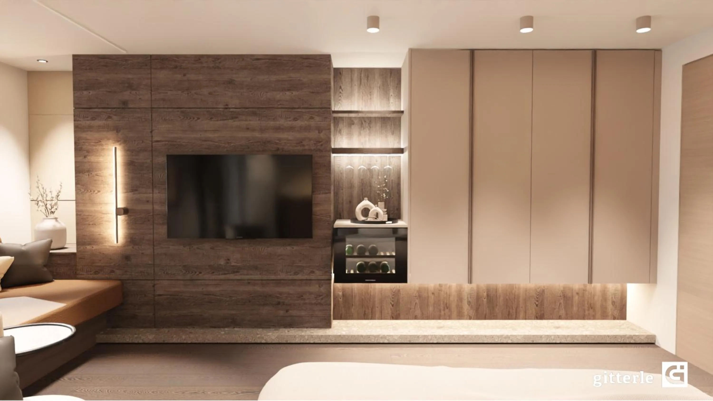 Bed in Alpvita Piz Tasna