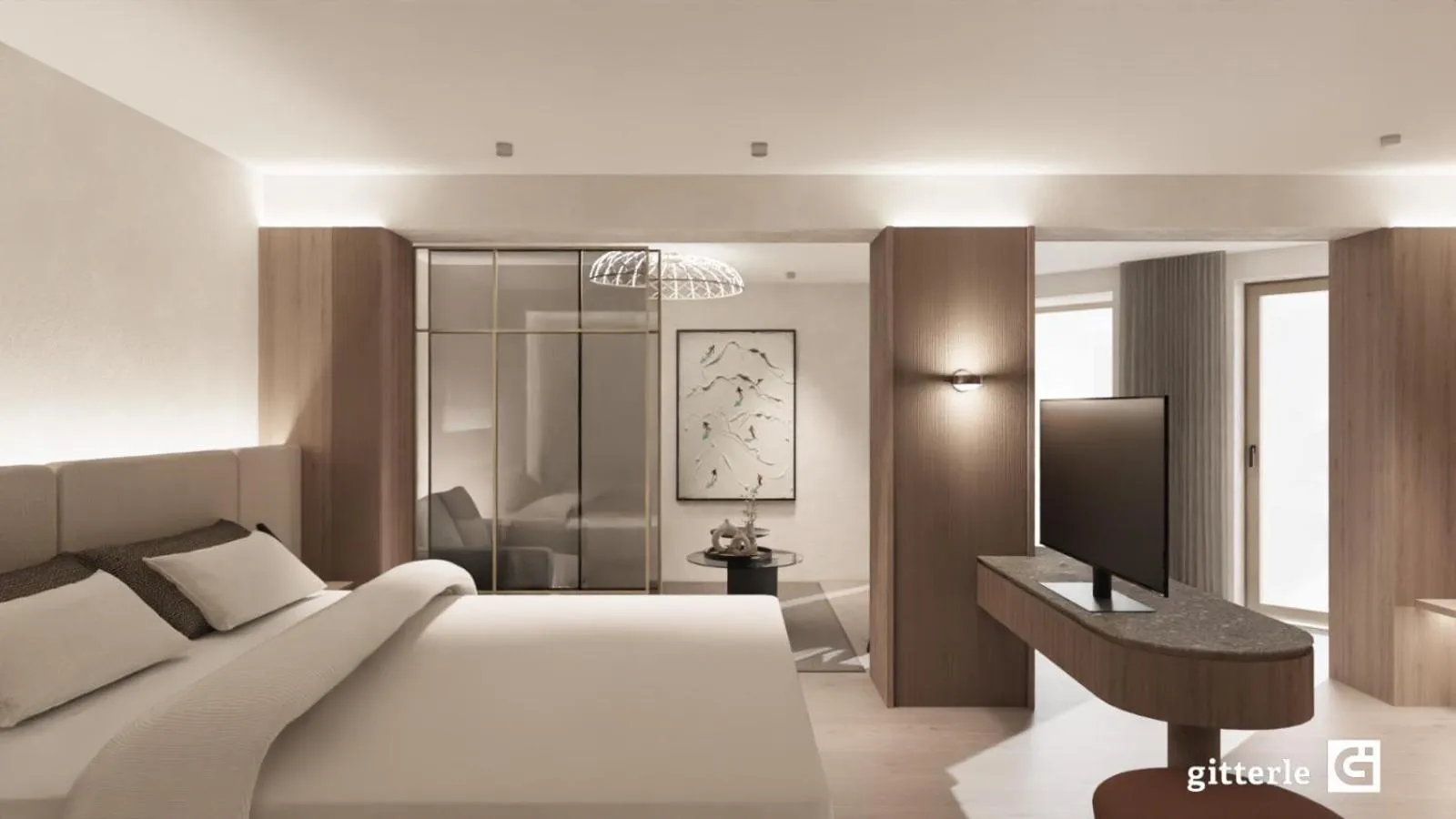 Bed in Alpvita Piz Tasna