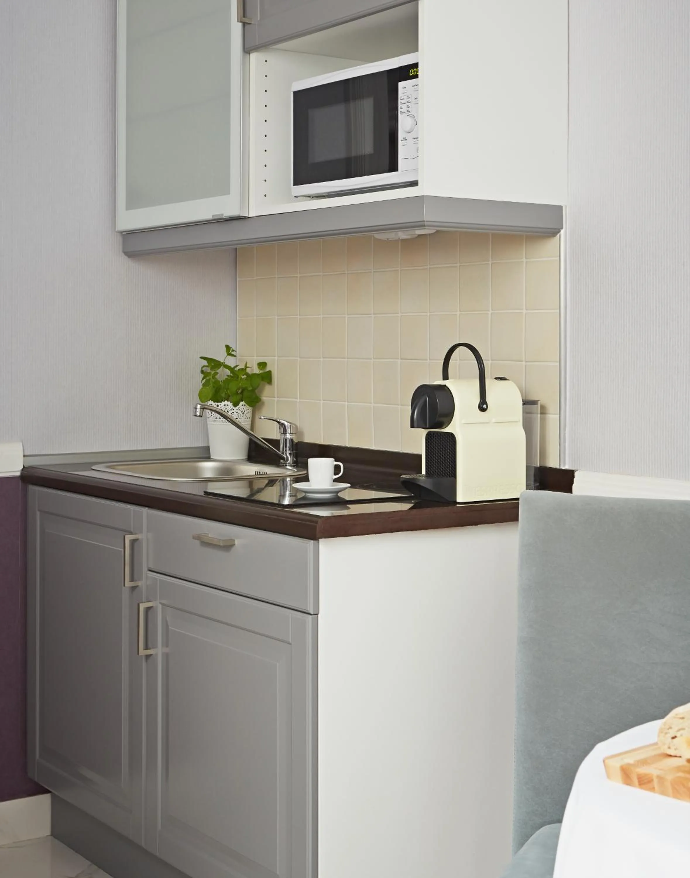 Kitchen or kitchenette in Apartments Almandine