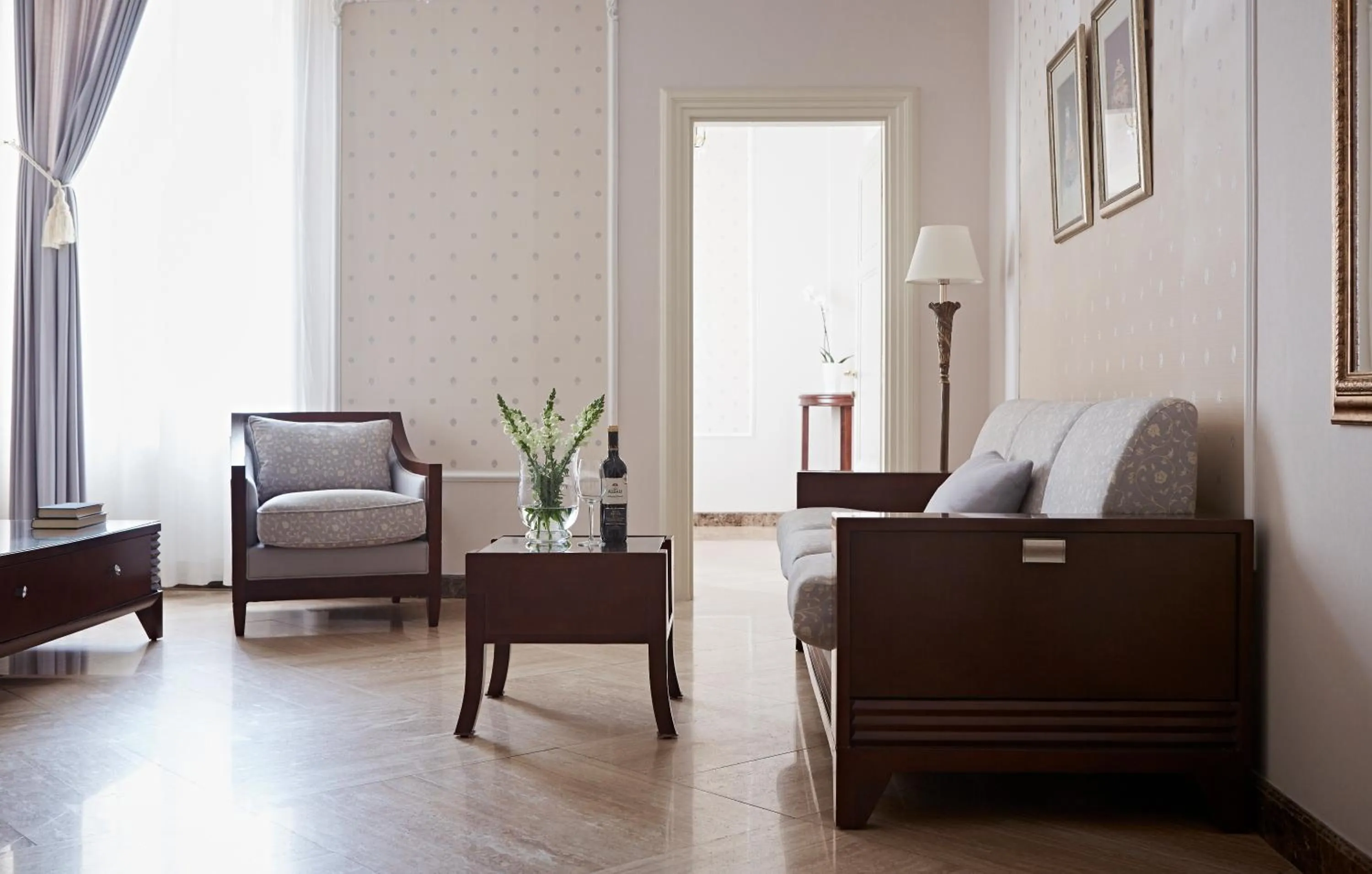 Seating area in Apartments Almandine