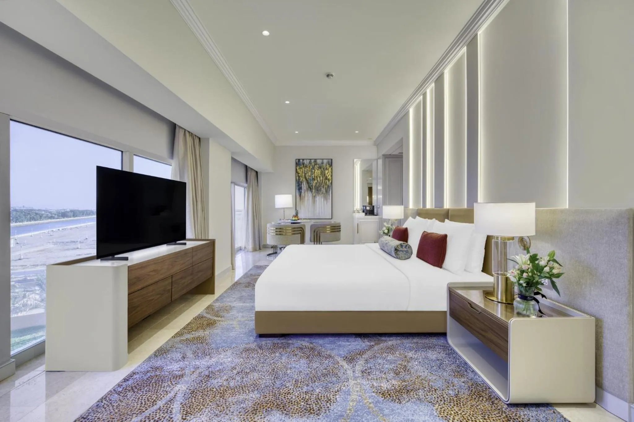 Bedroom, Bed in Kempinski Hotel & Resort Sariya Yanbu Red Sea