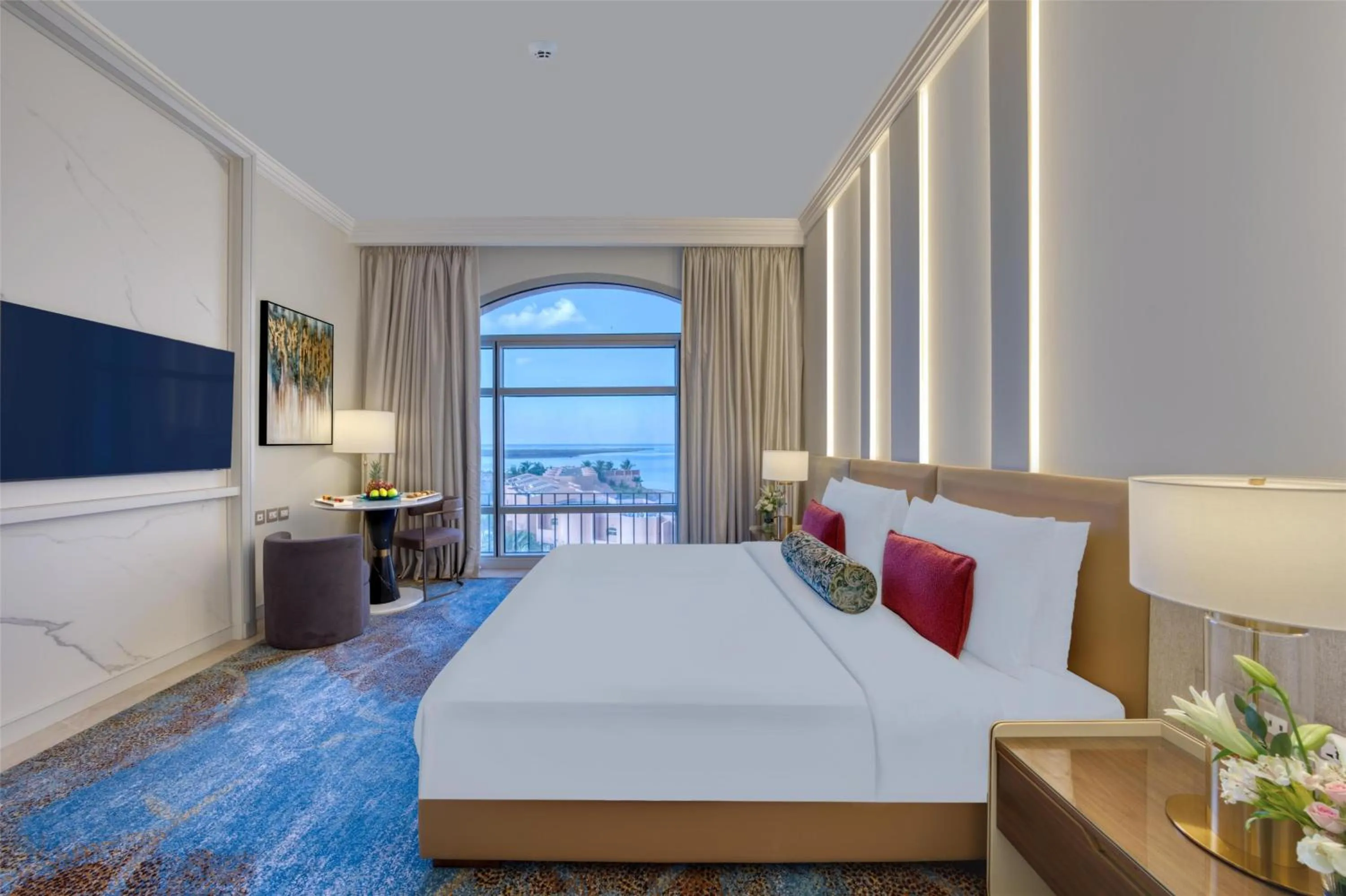 Bedroom, Bed in Kempinski Hotel & Resort Sariya Yanbu Red Sea