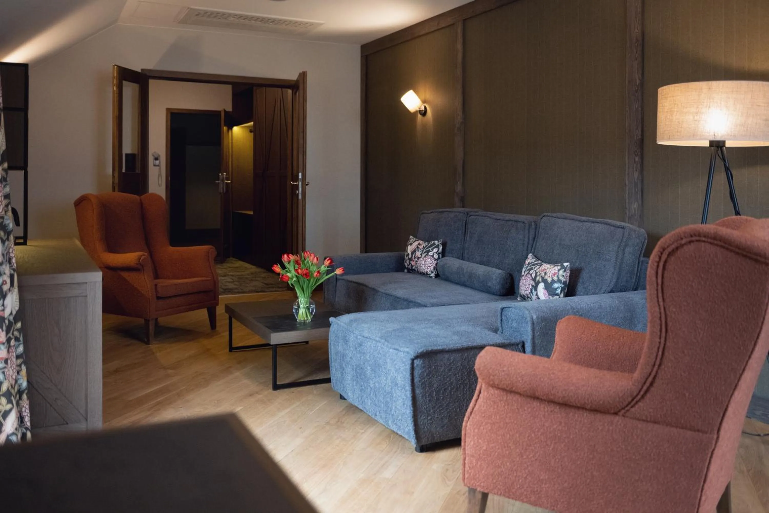 Living room in Sielanka Nad Pilicą