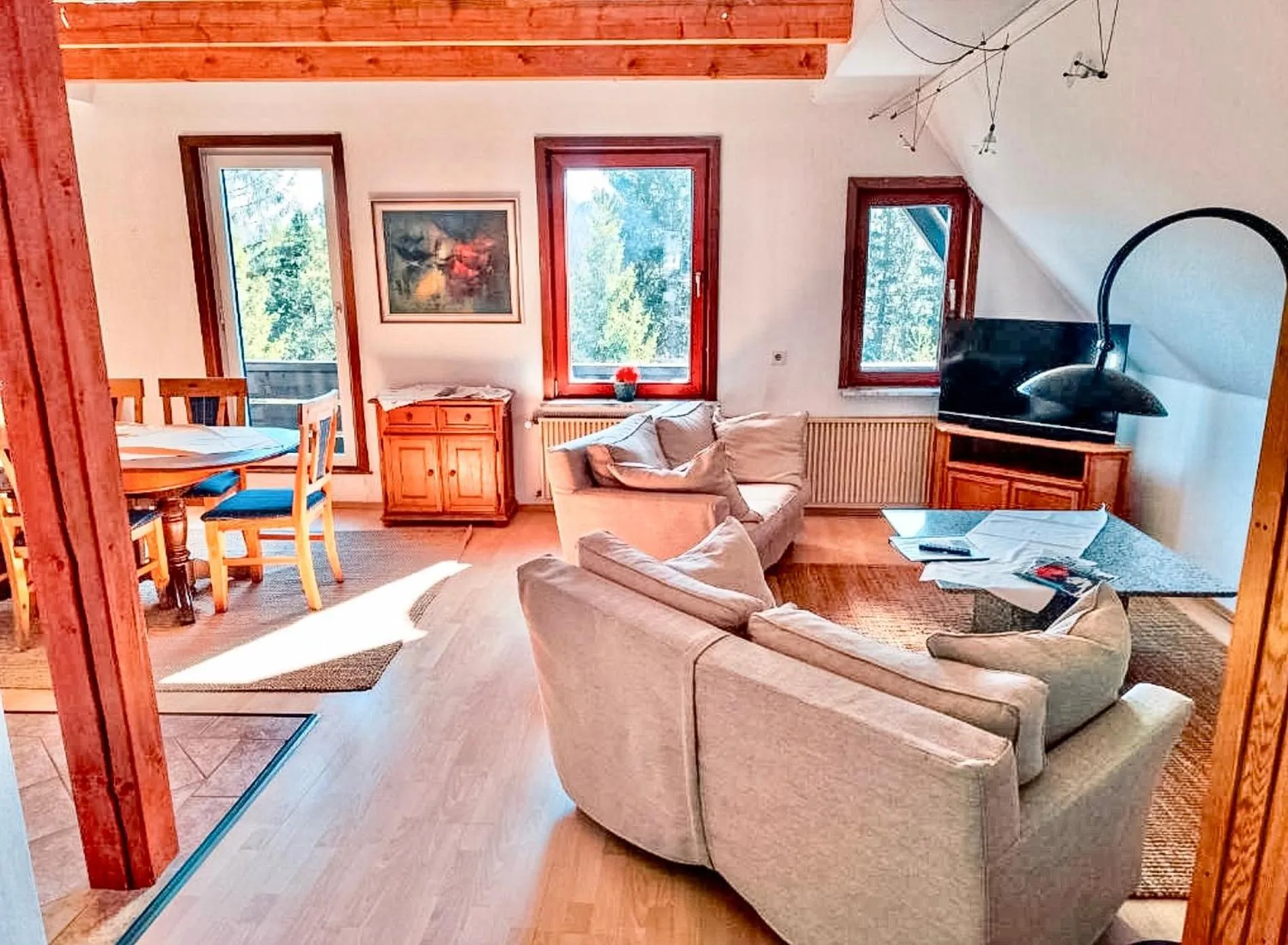 Living room in Hotel Carlsruh