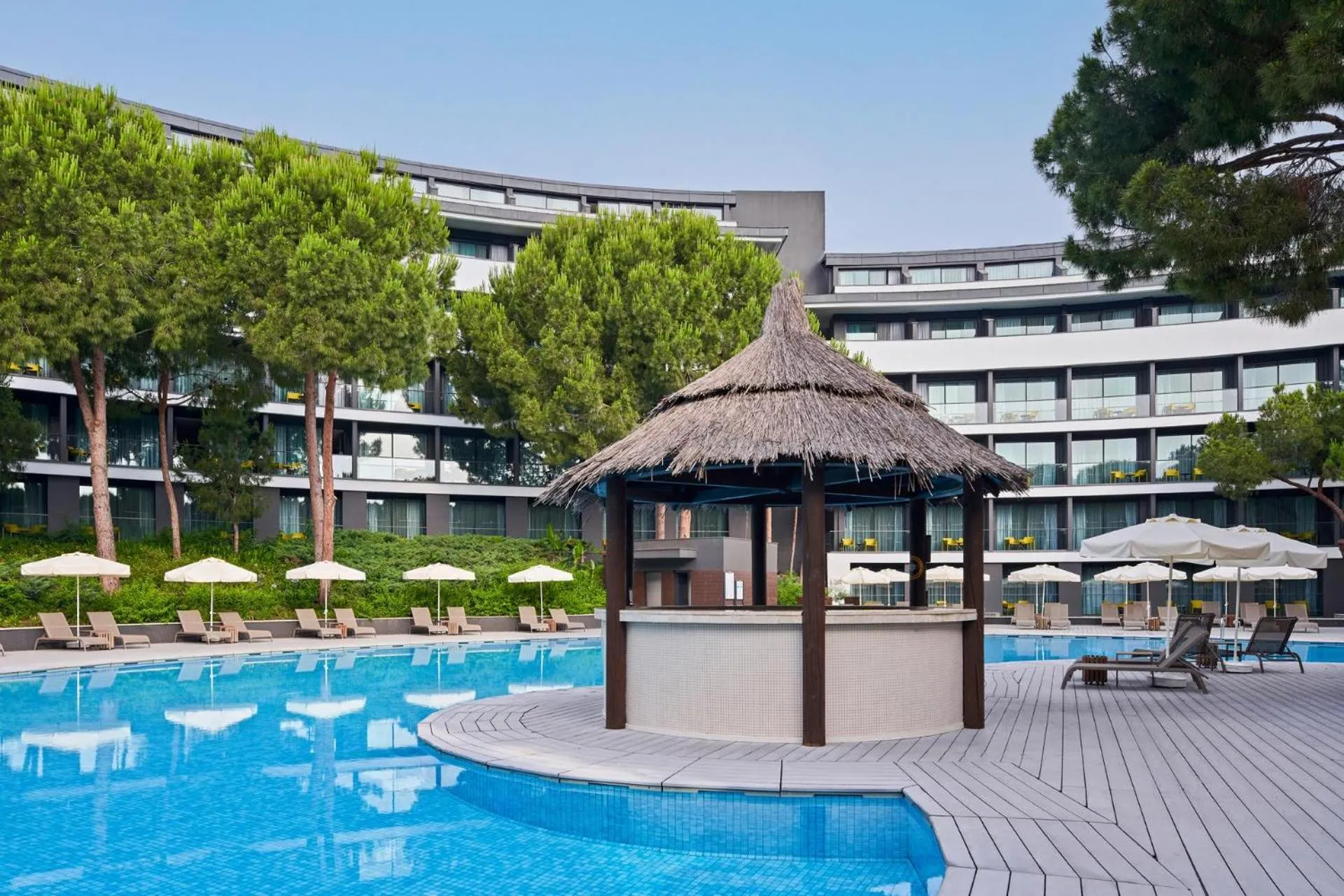 Swimming pool in Voyage Belek Golf & Spa Hotel