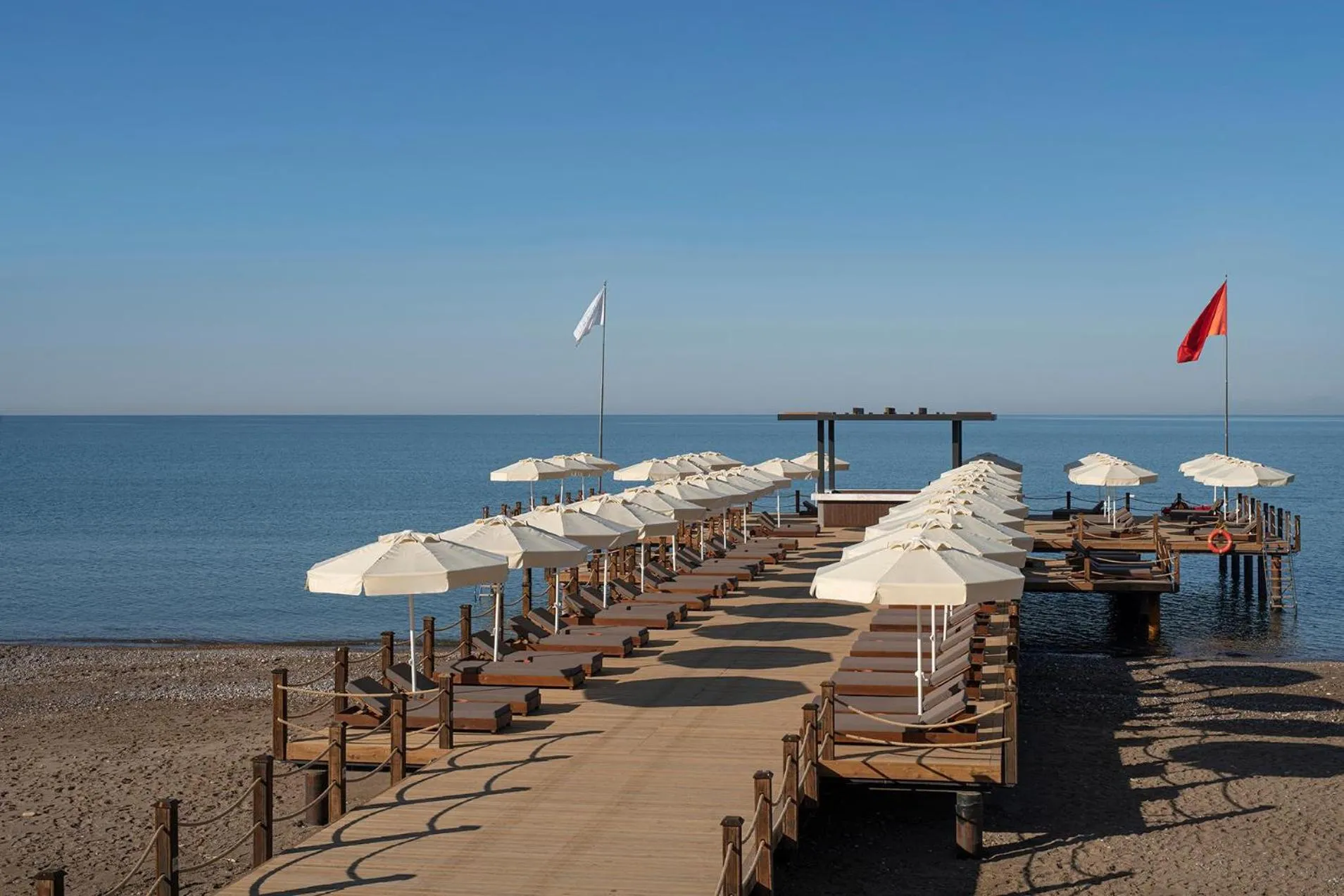 Beach in Voyage Belek Golf & Spa Hotel
